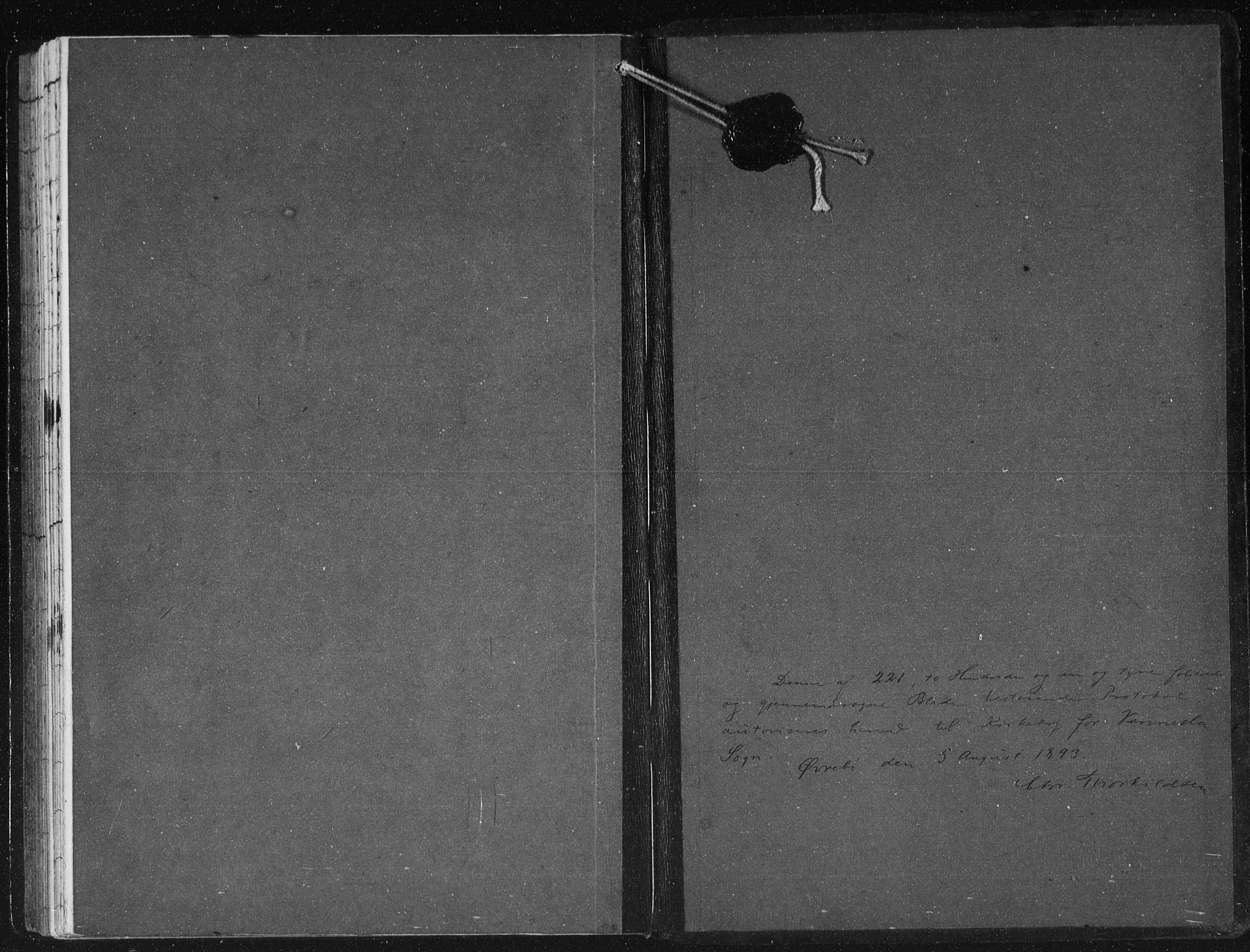 Vennesla sokneprestkontor, AV/SAK-1111-0045/Fb/Fbb/L0004: Parish register (copy) no. B 4, 1893-1902