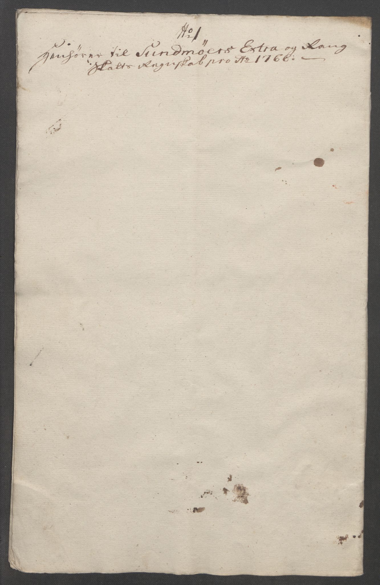 Rentekammeret inntil 1814, Reviderte regnskaper, Fogderegnskap, RA/EA-4092/R54/L3645: Ekstraskatten Sunnmøre, 1762-1772, p. 93