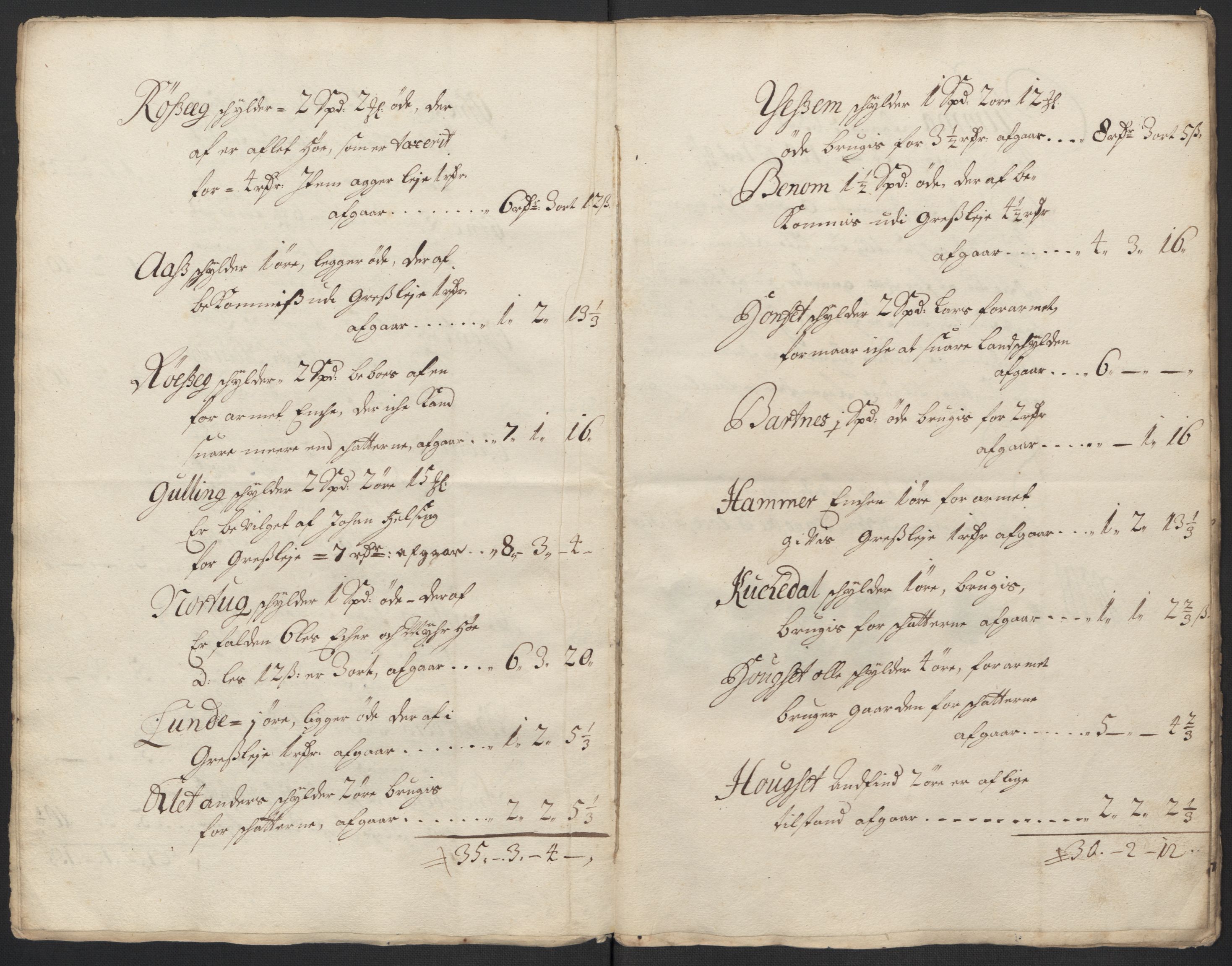 Rentekammeret inntil 1814, Reviderte regnskaper, Fogderegnskap, AV/RA-EA-4092/R63/L4310: Fogderegnskap Inderøy, 1698-1699, p. 209