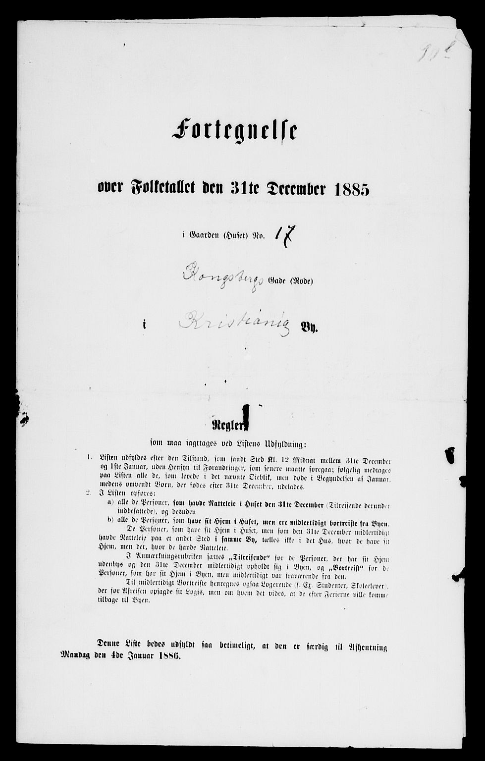 RA, 1885 census for 0301 Kristiania, 1885, p. 13339