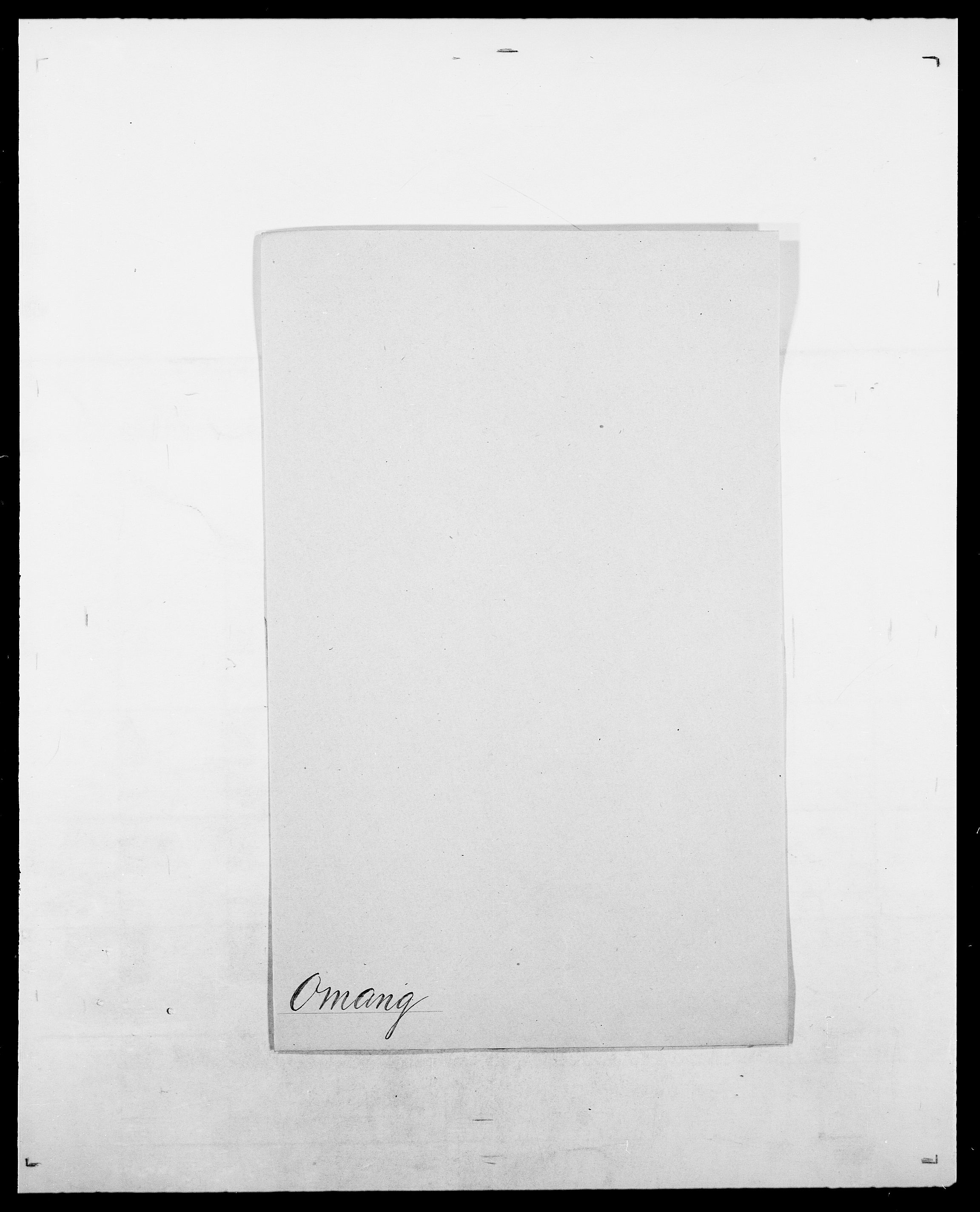 Delgobe, Charles Antoine - samling, SAO/PAO-0038/D/Da/L0029: Obel - Oxholm, p. 265