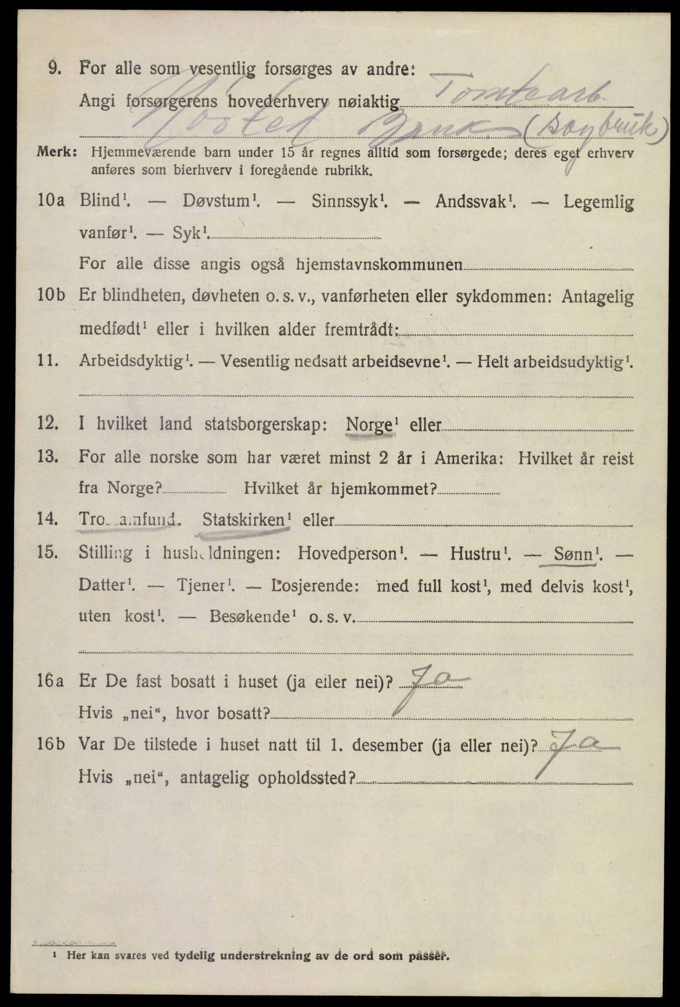 SAKO, 1920 census for Skoger, 1920, p. 13530