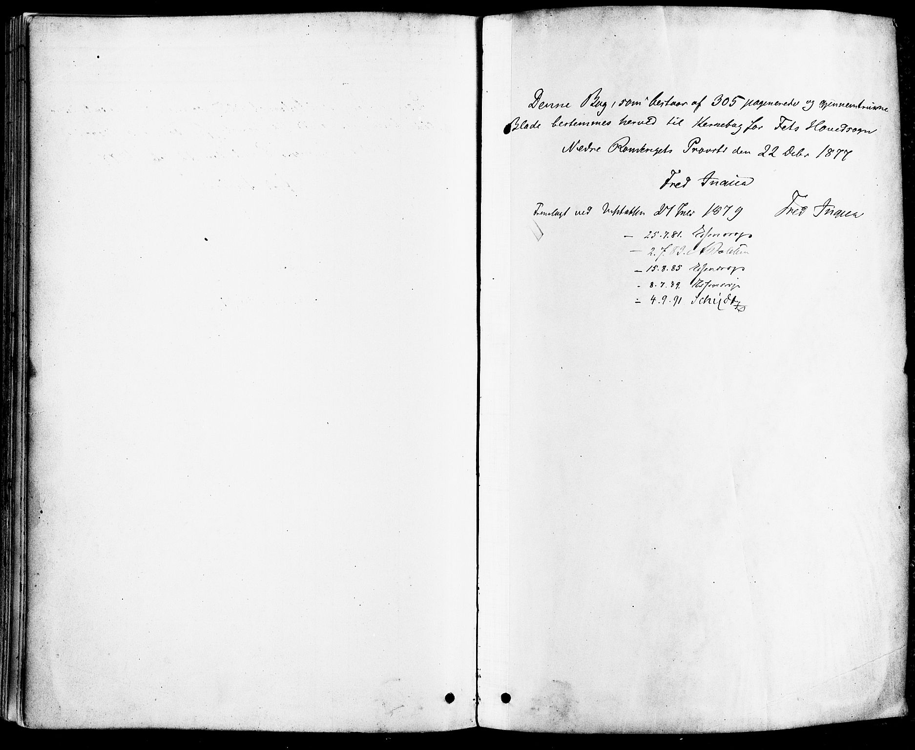 Fet prestekontor Kirkebøker, AV/SAO-A-10370a/F/Fa/L0014: Parish register (official) no. I 14, 1878-1891