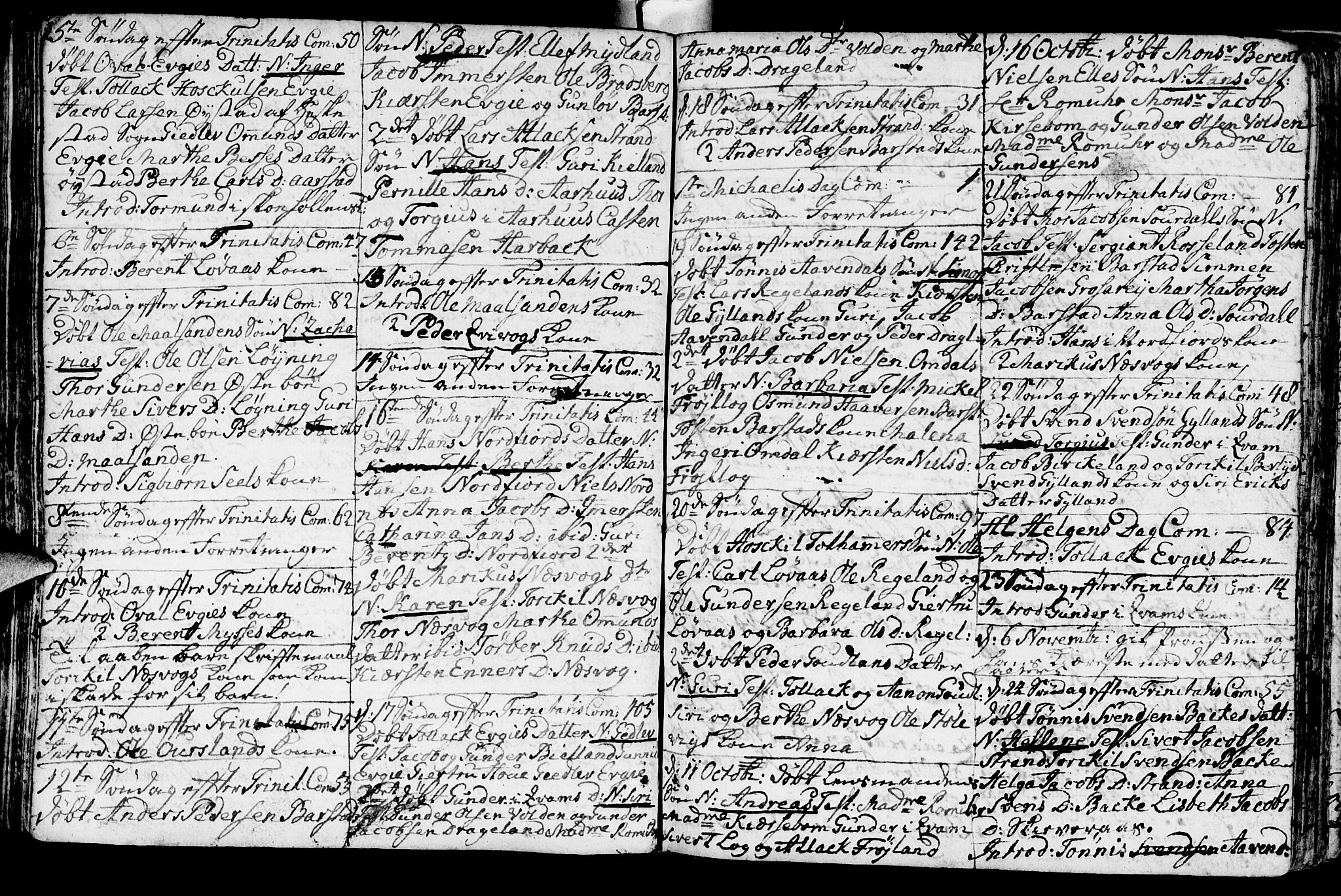 Sokndal sokneprestkontor, AV/SAST-A-101808: Parish register (official) no. A 3, 1740-1806