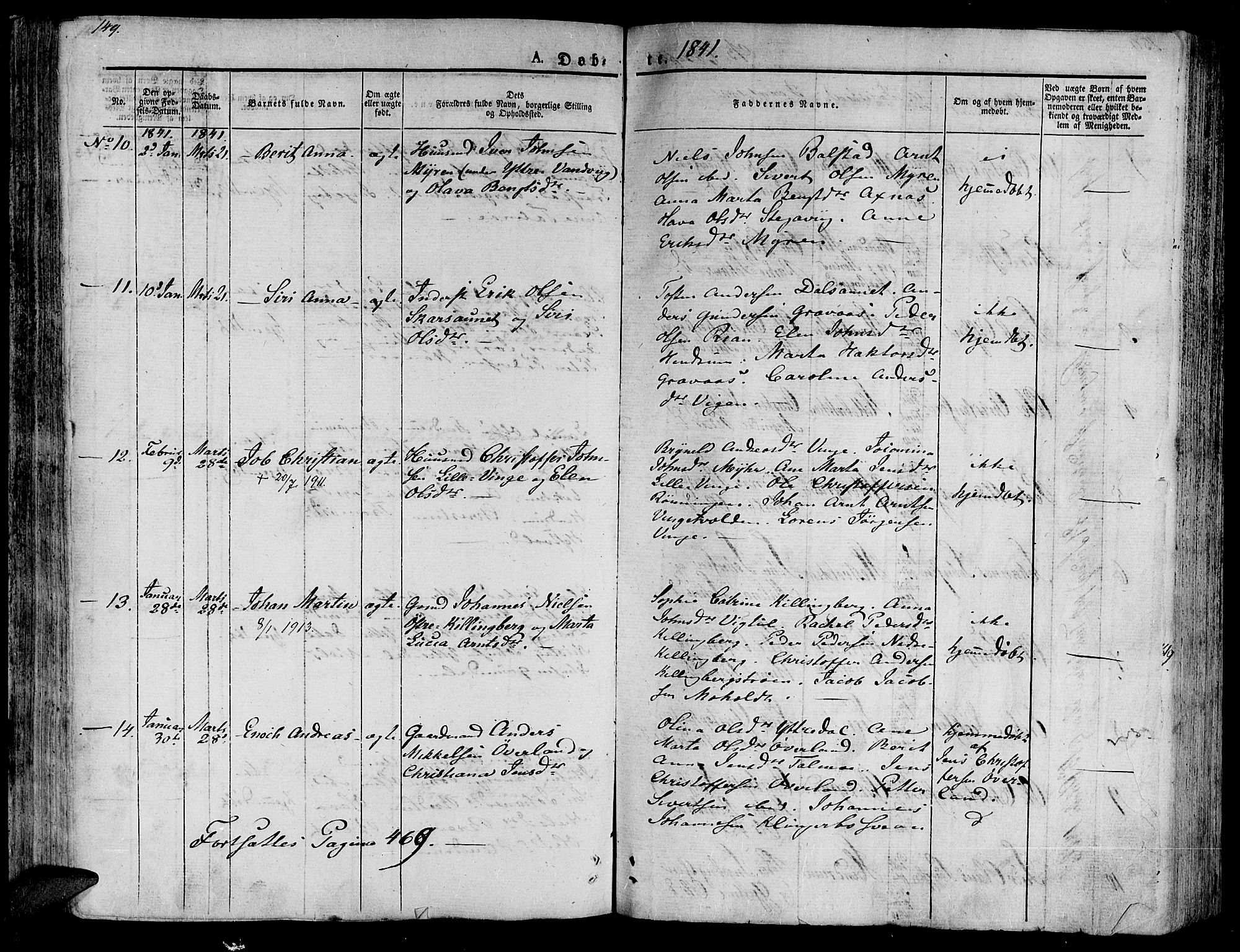 Ministerialprotokoller, klokkerbøker og fødselsregistre - Nord-Trøndelag, AV/SAT-A-1458/701/L0006: Parish register (official) no. 701A06, 1825-1841, p. 149