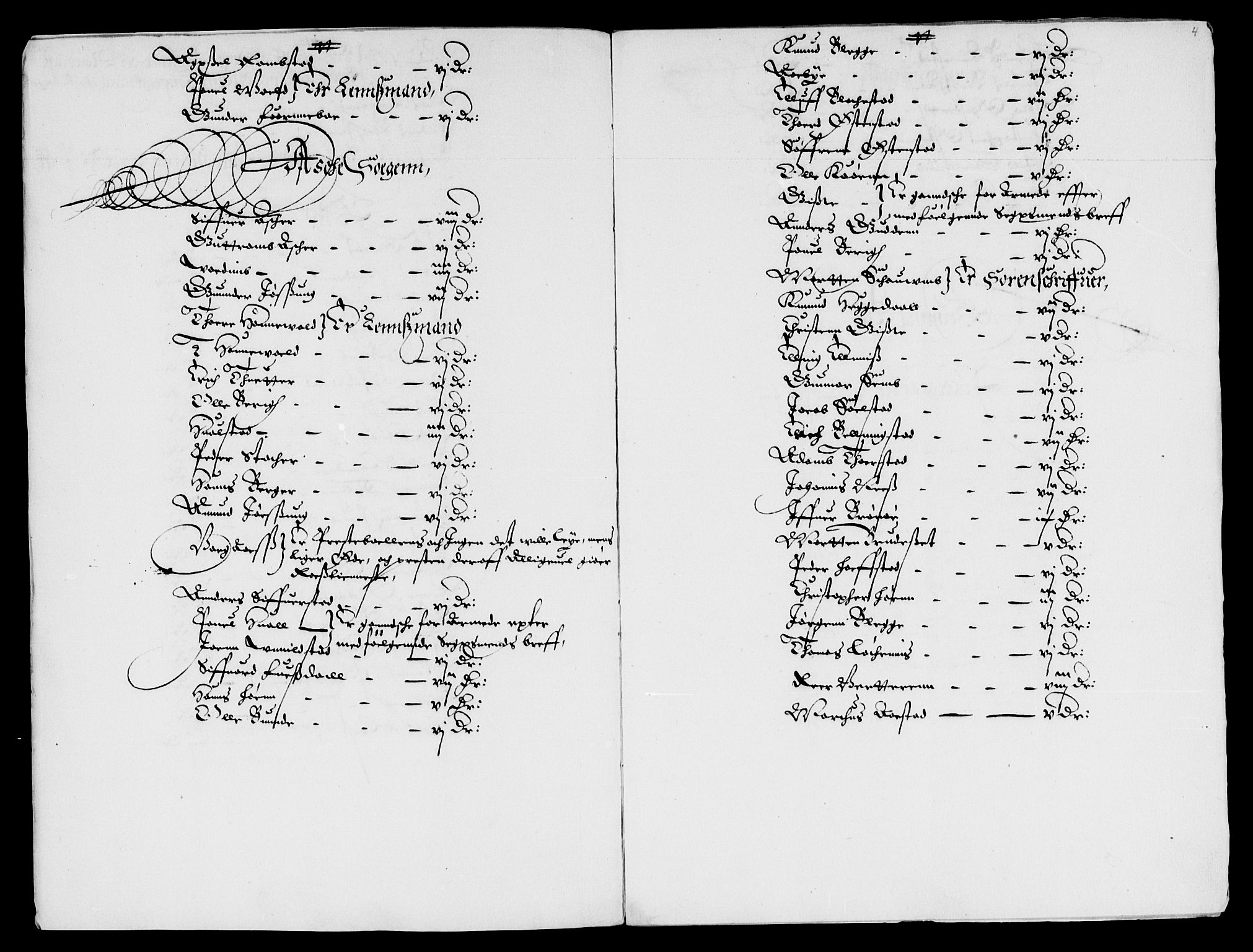 Rentekammeret inntil 1814, Reviderte regnskaper, Lensregnskaper, AV/RA-EA-5023/R/Rb/Rba/L0182: Akershus len, 1643-1645