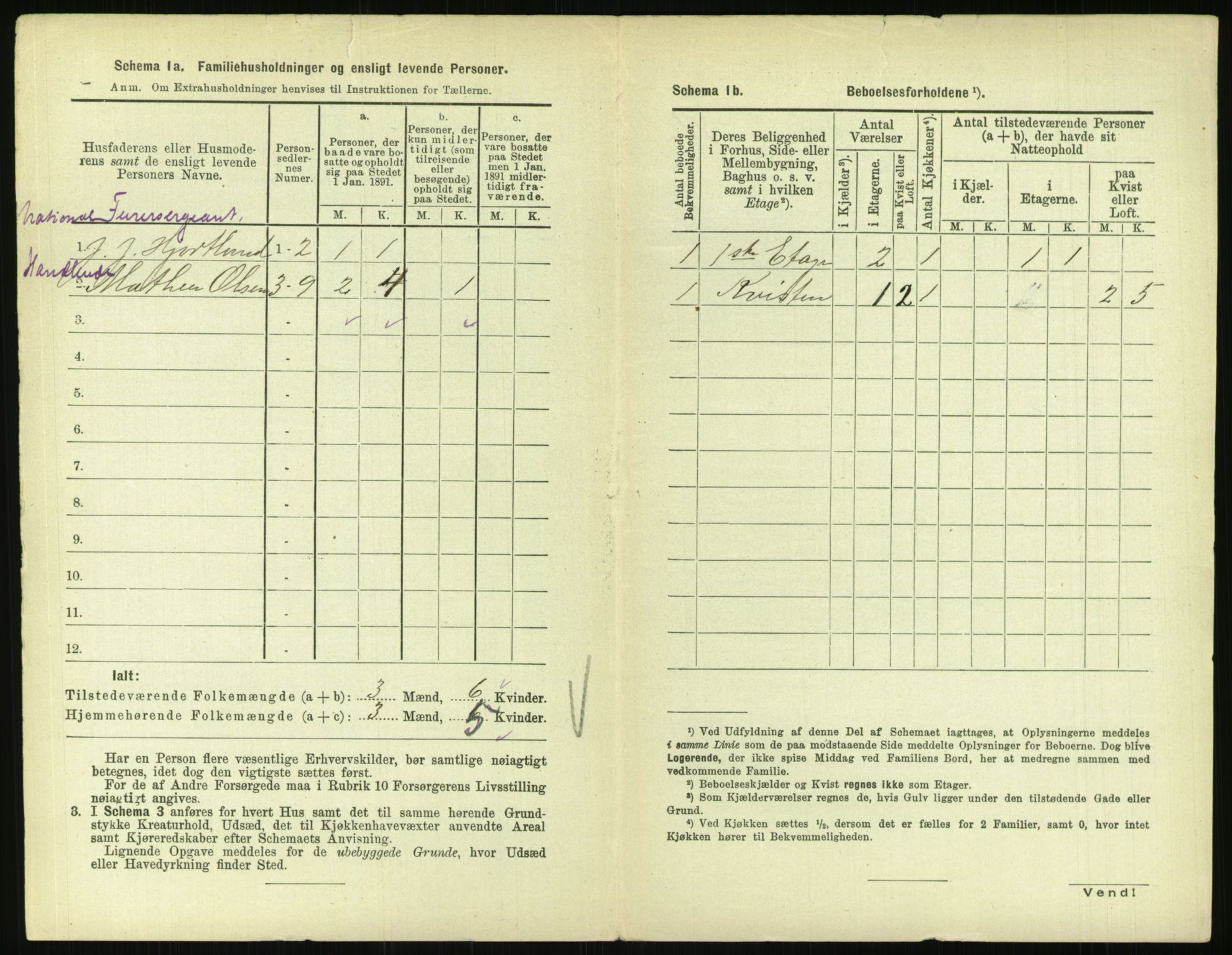 RA, 1891 census for 0301 Kristiania, 1891, p. 127732