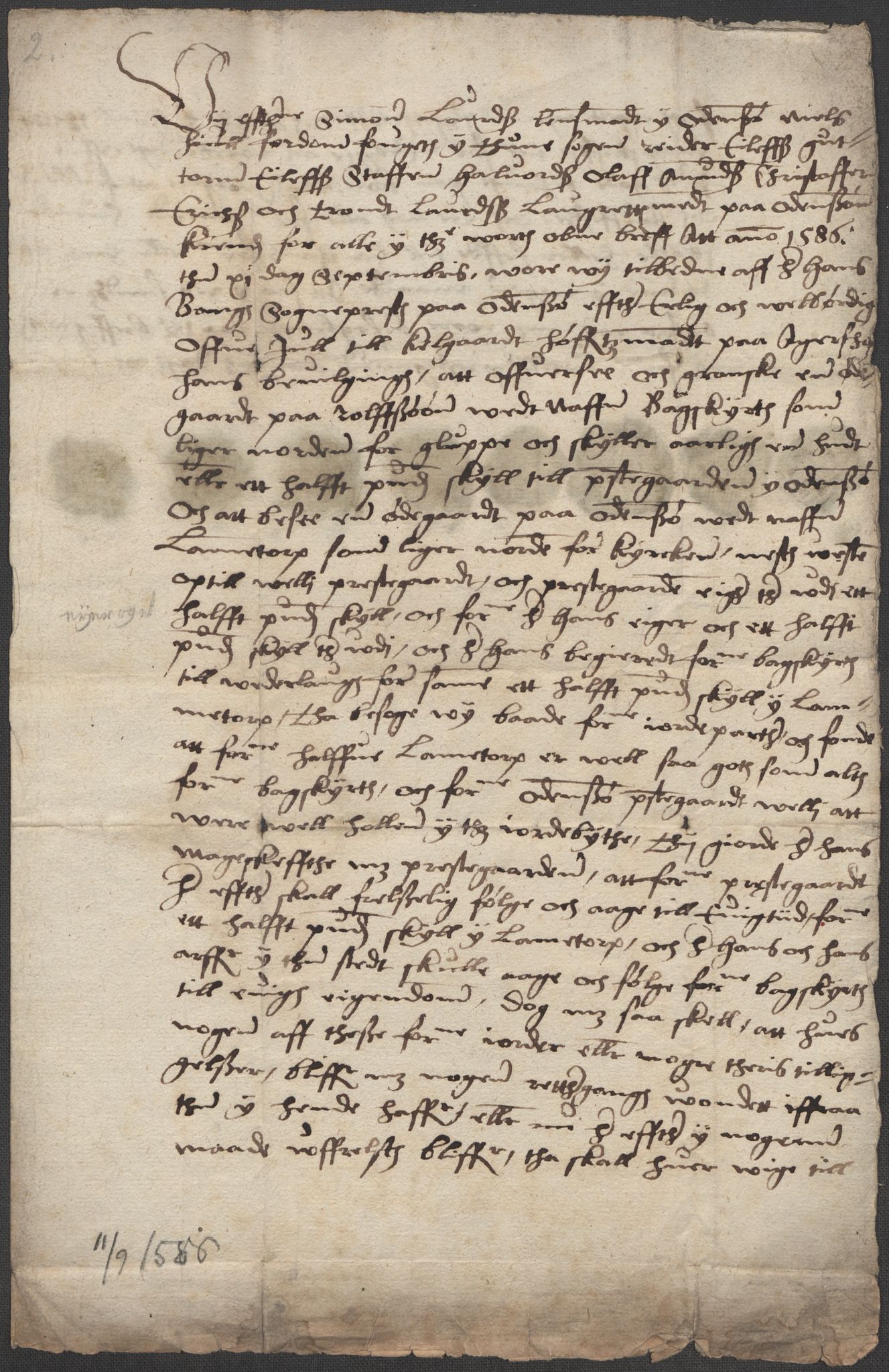 Riksarkivets diplomsamling, AV/RA-EA-5965/F15/L0002: Prestearkiv - Østfold, 1572-1683, p. 144