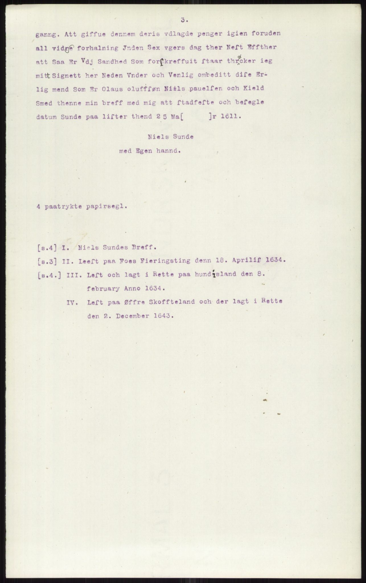 Samlinger til kildeutgivelse, Diplomavskriftsamlingen, AV/RA-EA-4053/H/Ha, p. 2983