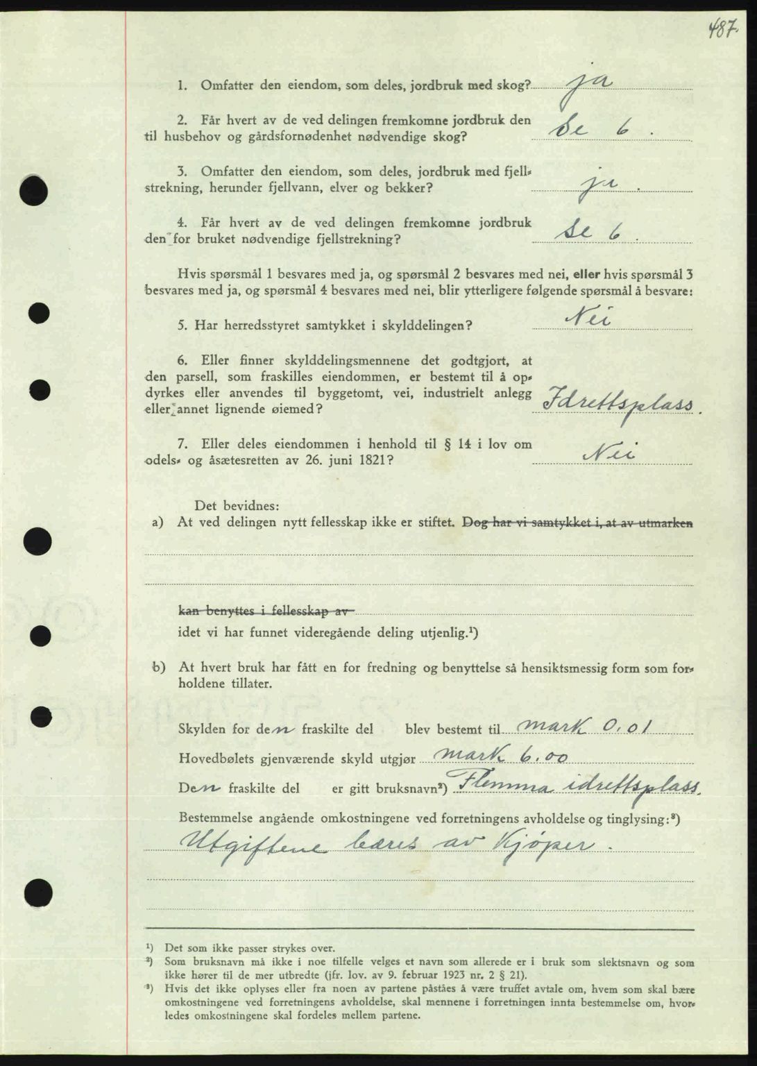 Nordmøre sorenskriveri, AV/SAT-A-4132/1/2/2Ca: Mortgage book no. A103, 1946-1947, Diary no: : 2555/1946