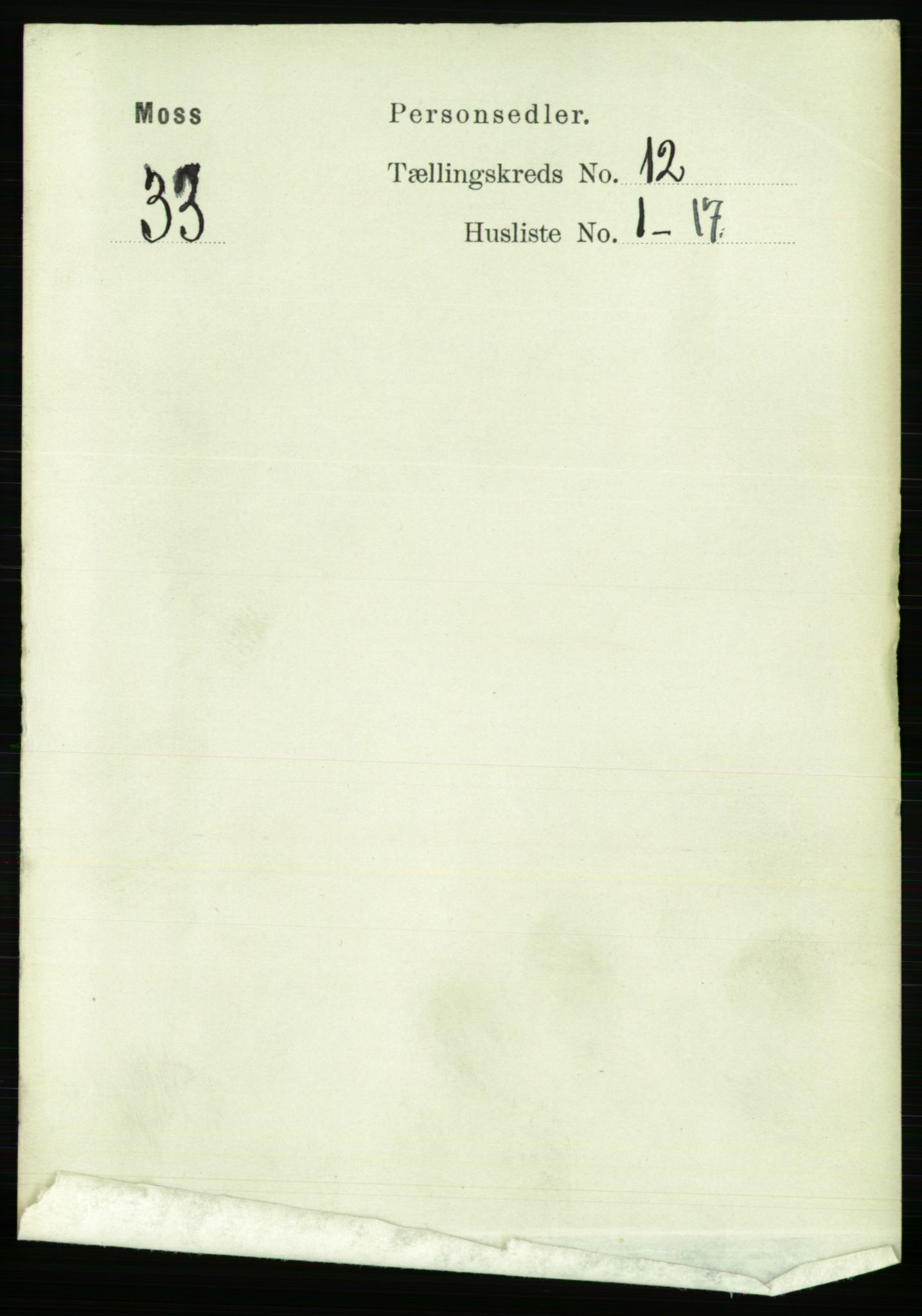 RA, 1891 census for 0104 Moss, 1891, p. 6325