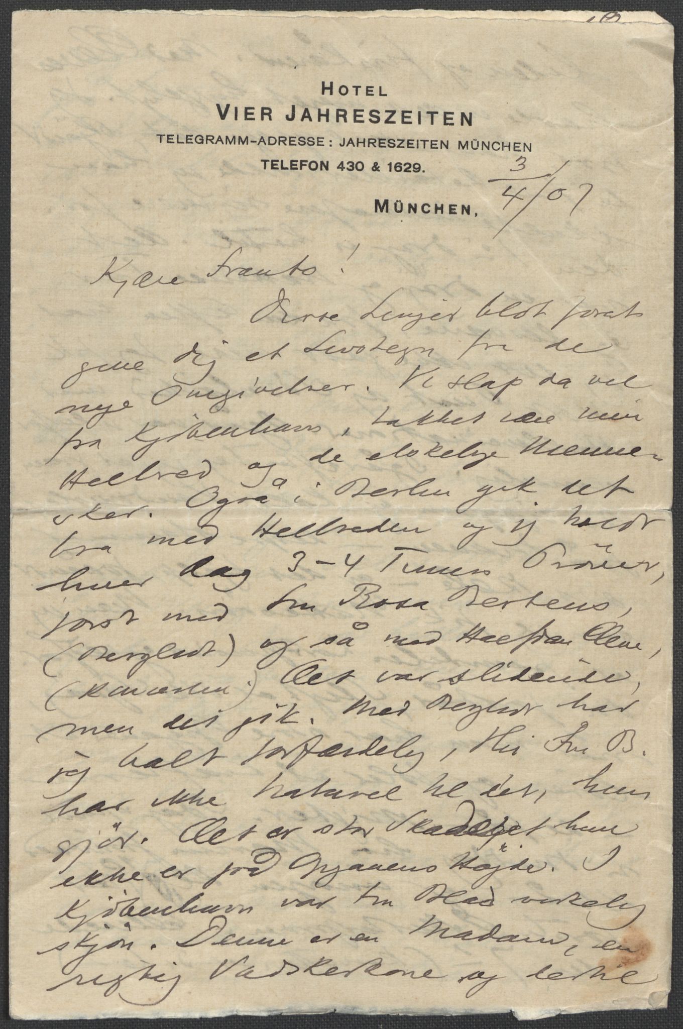 Beyer, Frants, AV/RA-PA-0132/F/L0001: Brev fra Edvard Grieg til Frantz Beyer og "En del optegnelser som kan tjene til kommentar til brevene" av Marie Beyer, 1872-1907, p. 882