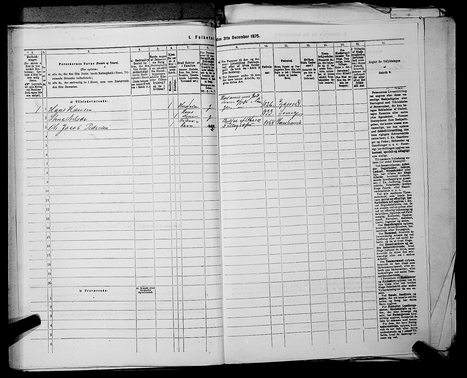 RA, 1875 census for 0237P Eidsvoll, 1875, p. 817