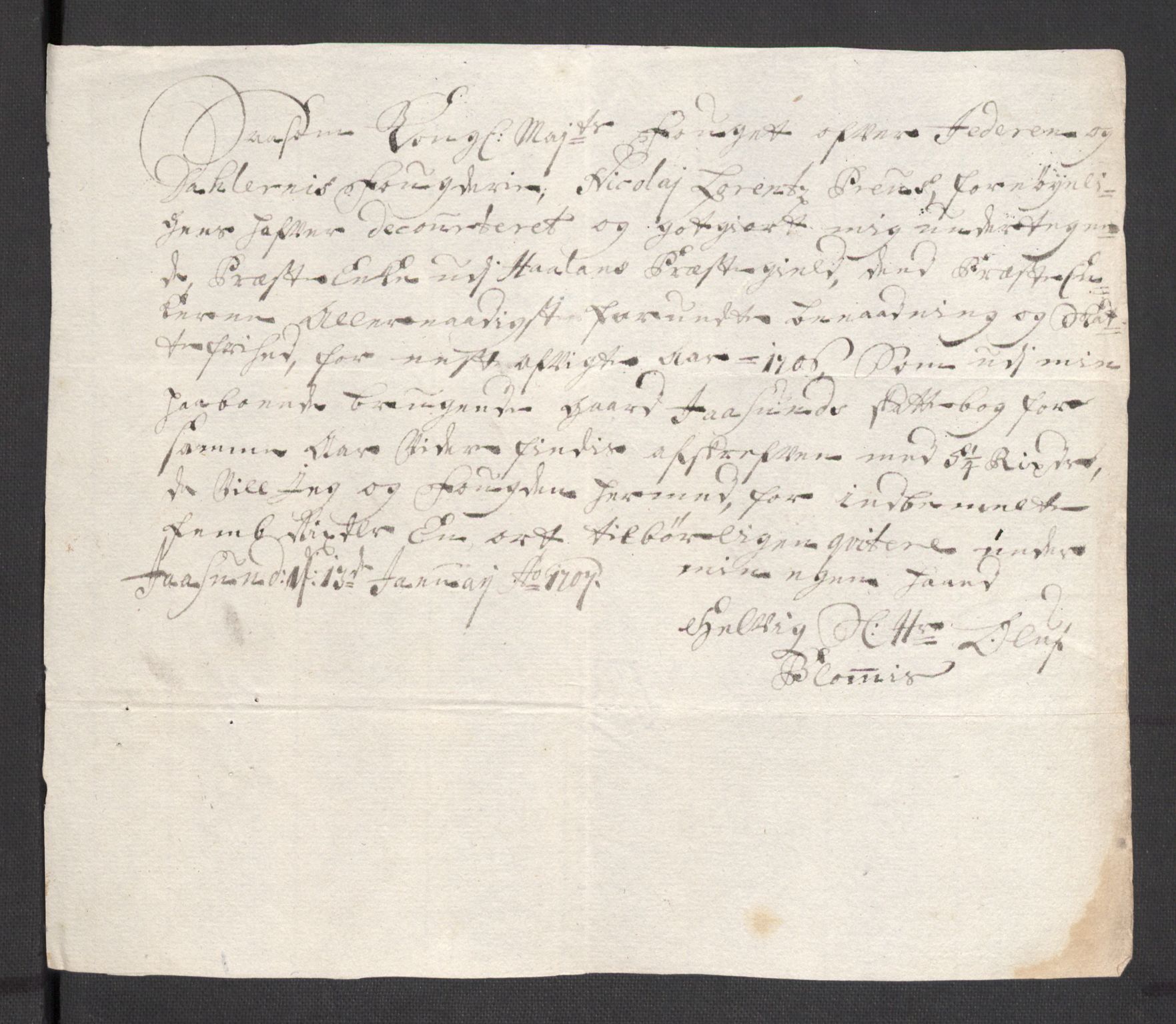 Rentekammeret inntil 1814, Reviderte regnskaper, Fogderegnskap, AV/RA-EA-4092/R46/L2733: Fogderegnskap Jæren og Dalane, 1705-1708, p. 158