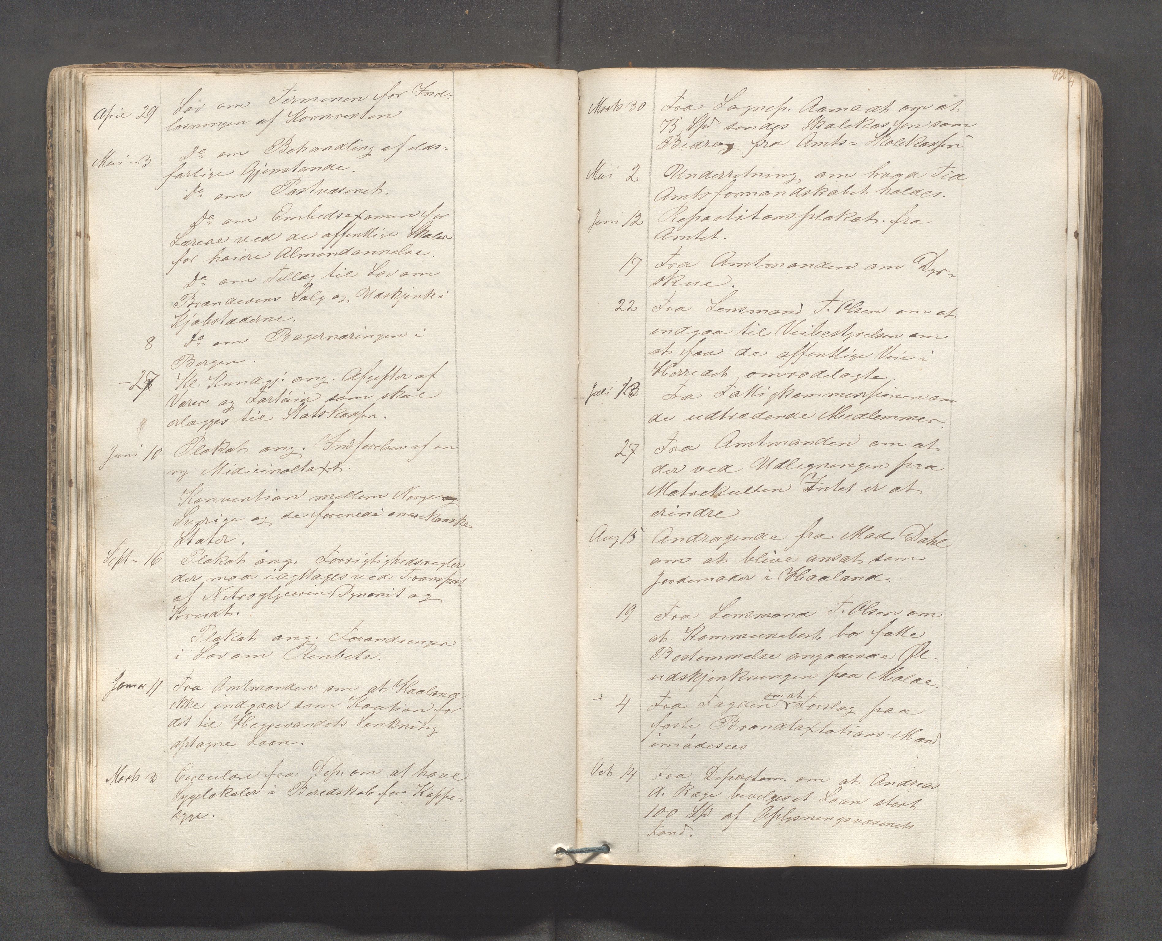 Håland kommune - Formannskapet, IKAR/K-101851/C/L0001: Journal, 1837-1886, p. 83