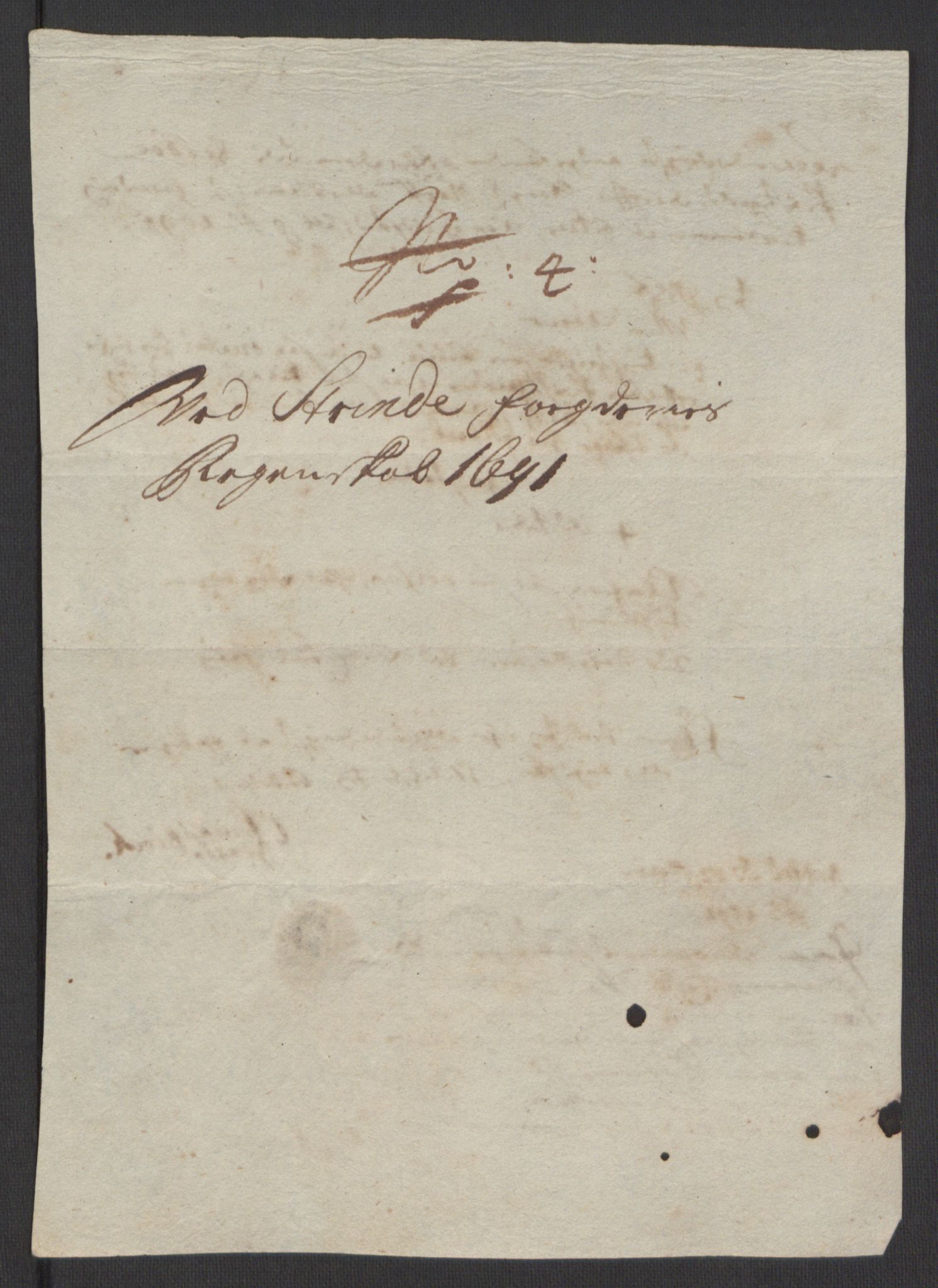 Rentekammeret inntil 1814, Reviderte regnskaper, Fogderegnskap, AV/RA-EA-4092/R61/L4103: Fogderegnskap Strinda og Selbu, 1691-1692, p. 106