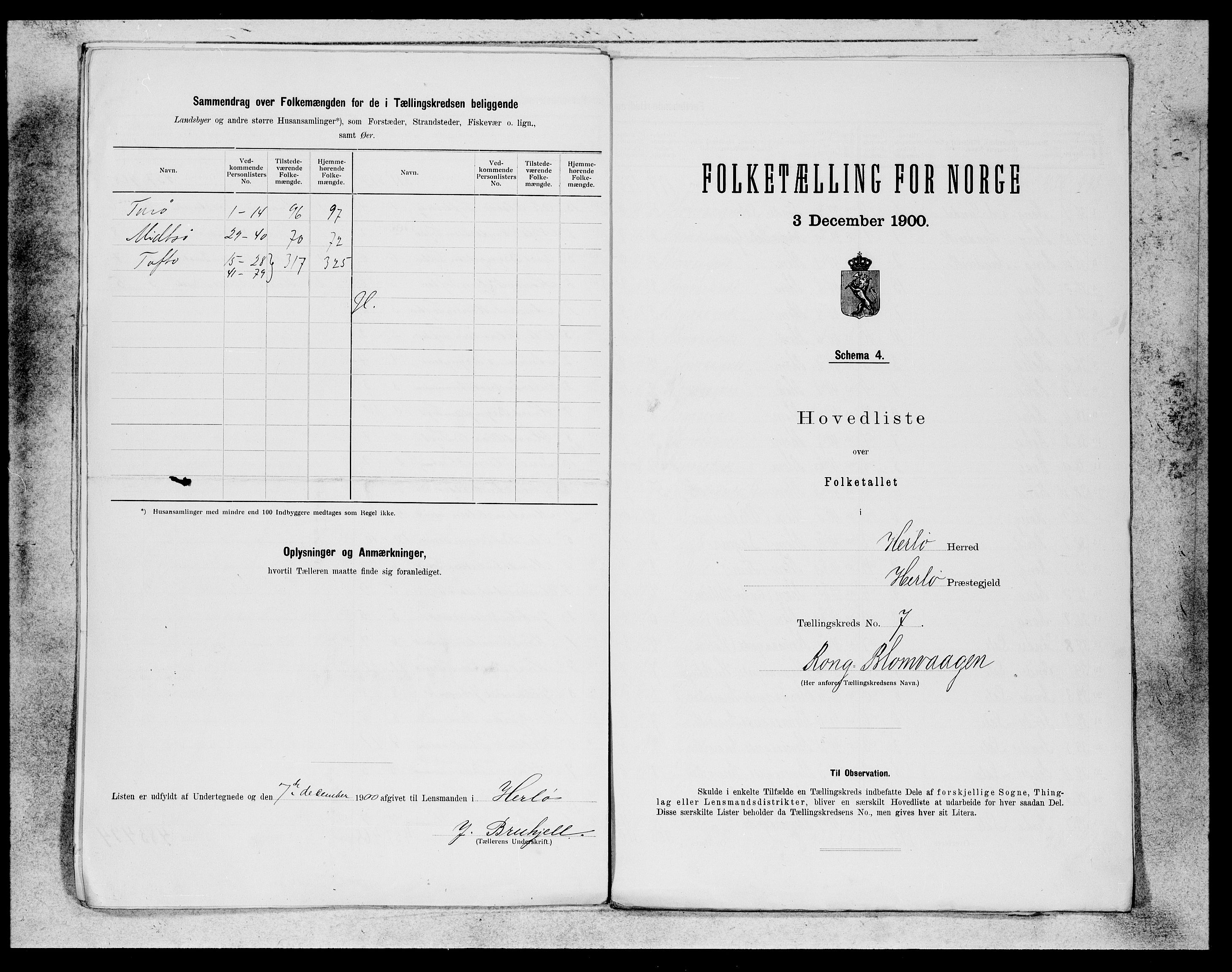 SAB, 1900 census for Herdla, 1900, p. 13