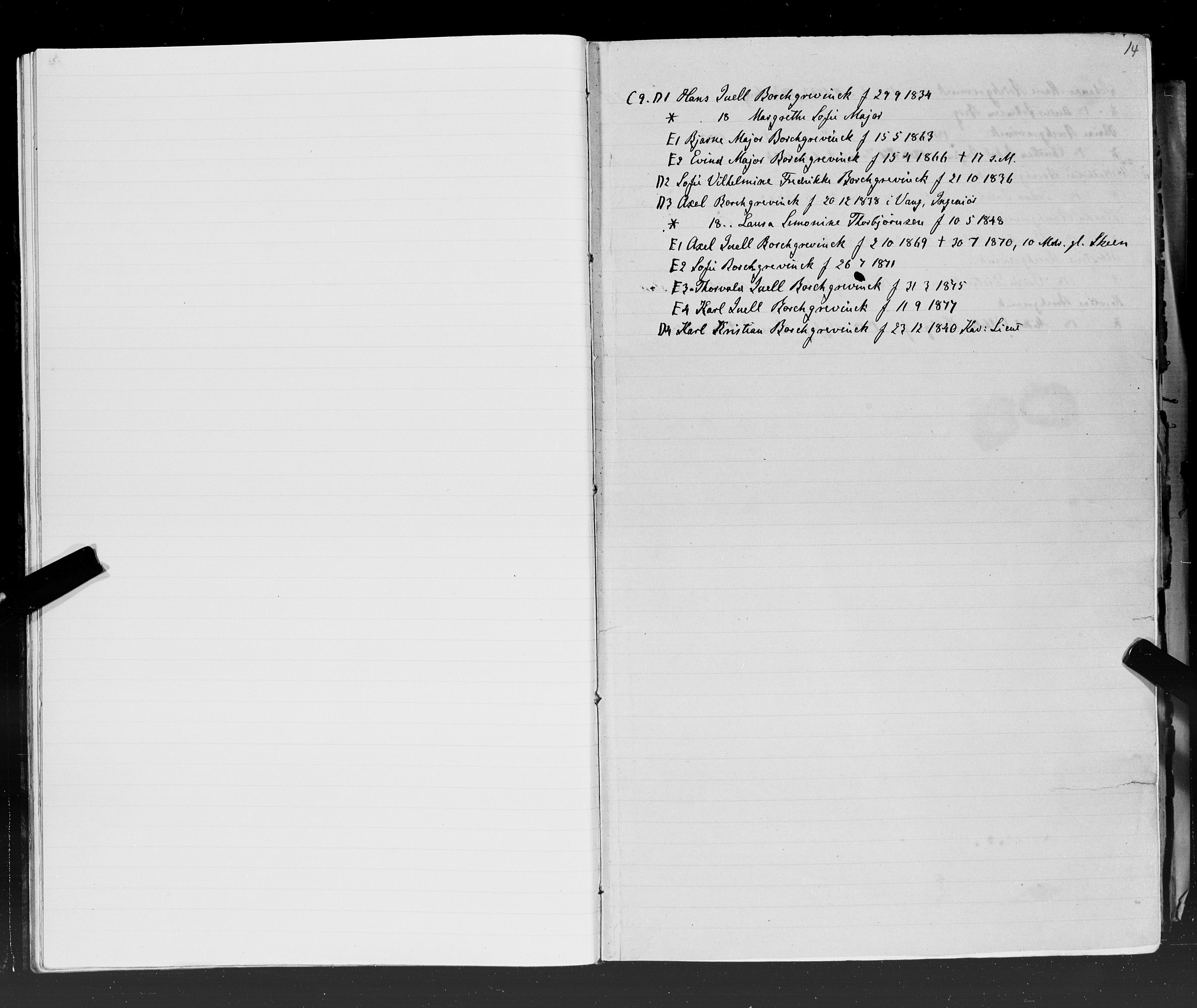 Hornemans samlinger, SAT/PA-X/A/L0015: A - K, 1600-1886