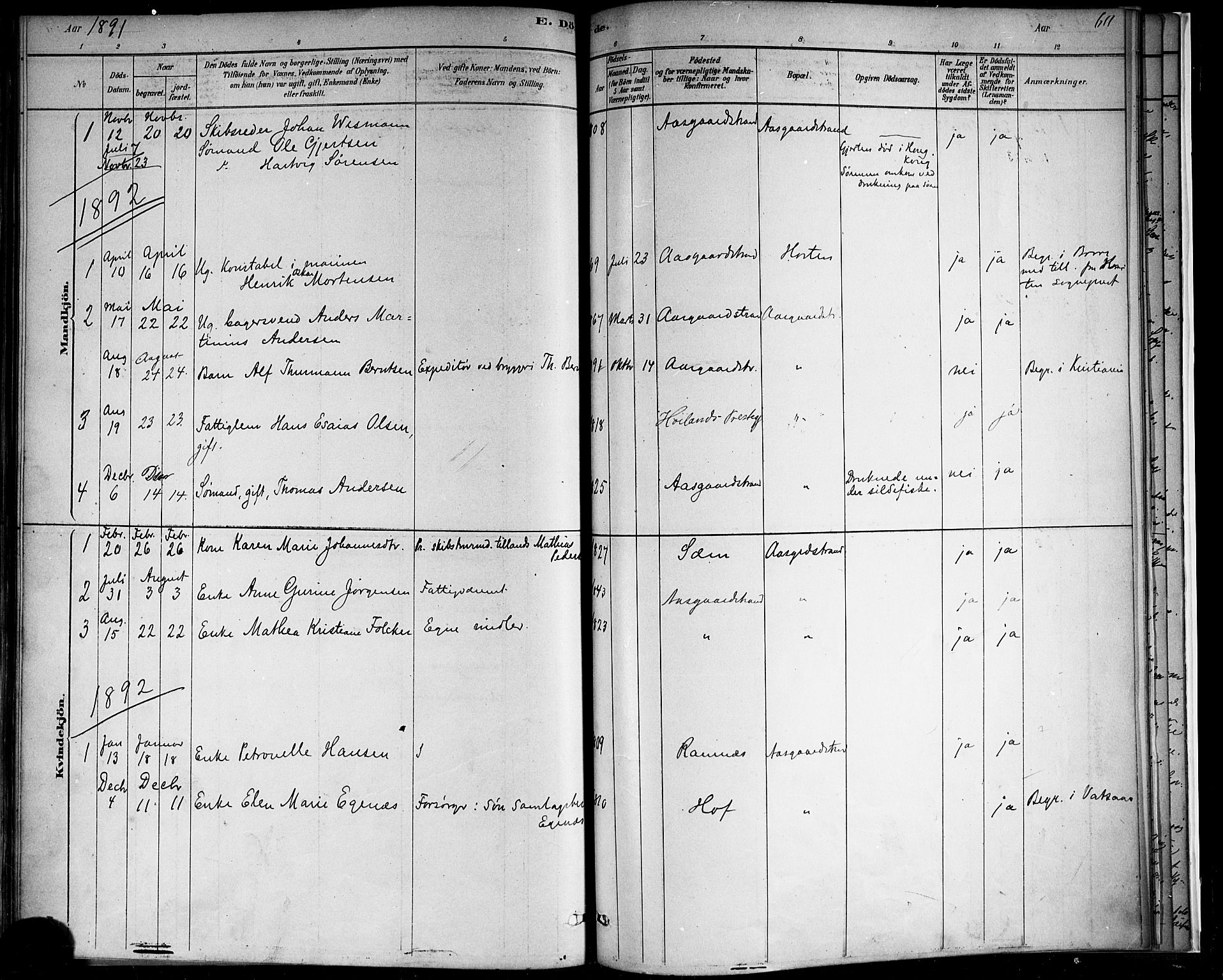 Borre kirkebøker, AV/SAKO-A-338/F/Fb/L0001: Parish register (official) no. II 1, 1878-1892, p. 60