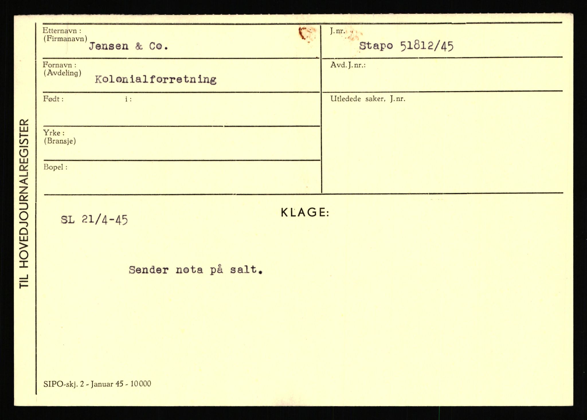 Statspolitiet - Hovedkontoret / Osloavdelingen, AV/RA-S-1329/C/Ca/L0007: Hol - Joelsen, 1943-1945, p. 3553