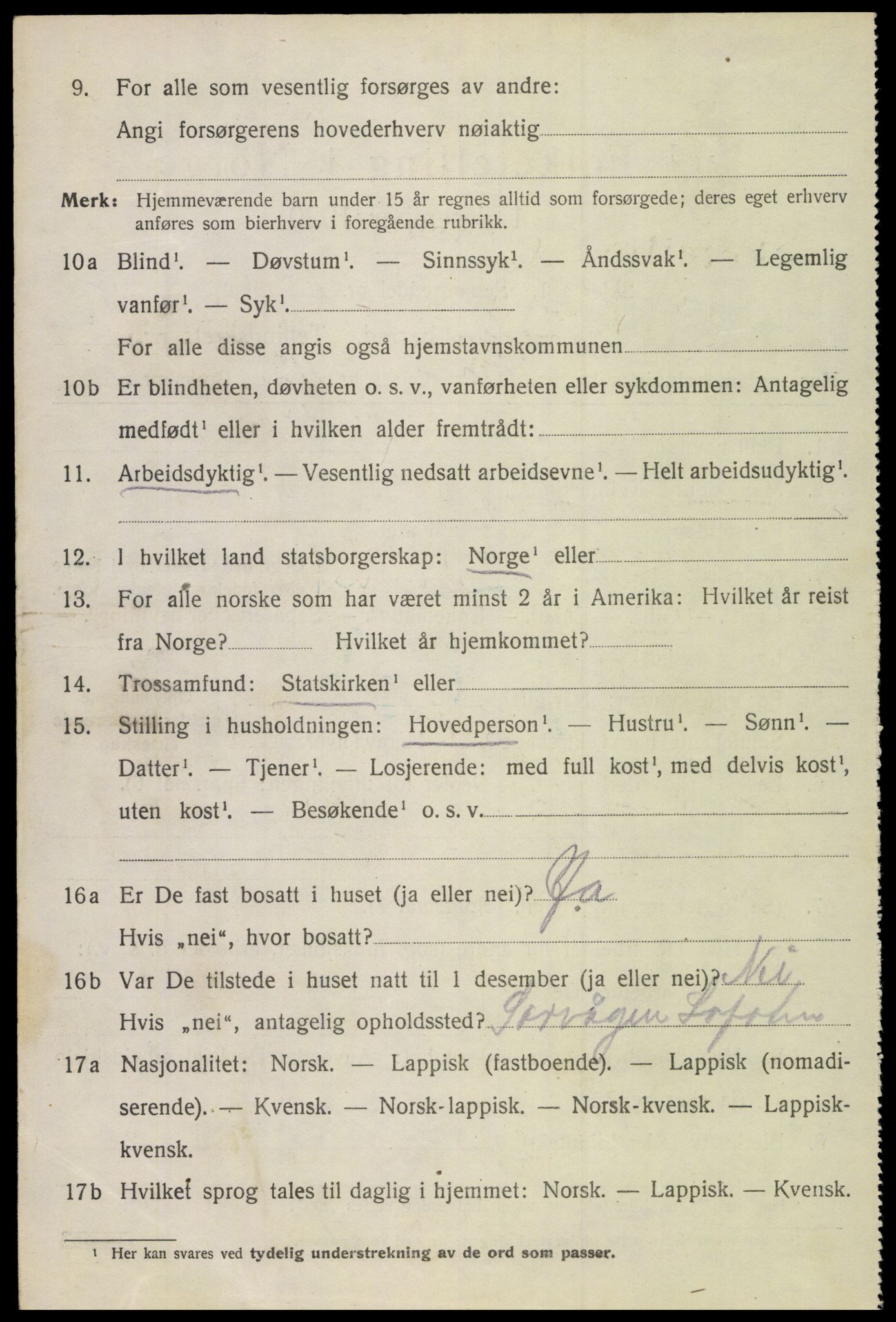 SAT, 1920 census for Bodin, 1920, p. 12837