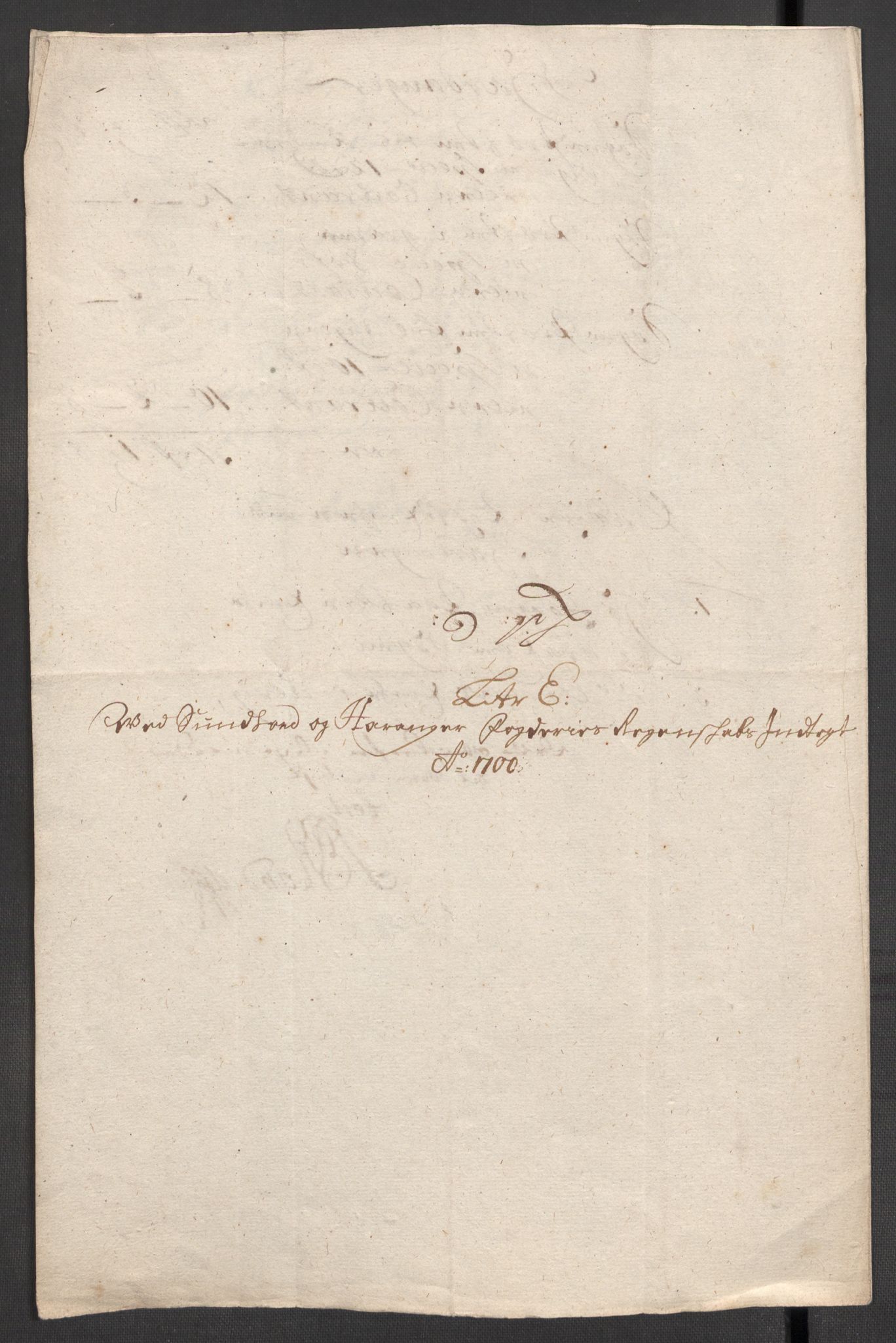 Rentekammeret inntil 1814, Reviderte regnskaper, Fogderegnskap, AV/RA-EA-4092/R48/L2979: Fogderegnskap Sunnhordland og Hardanger, 1700-1701, p. 113