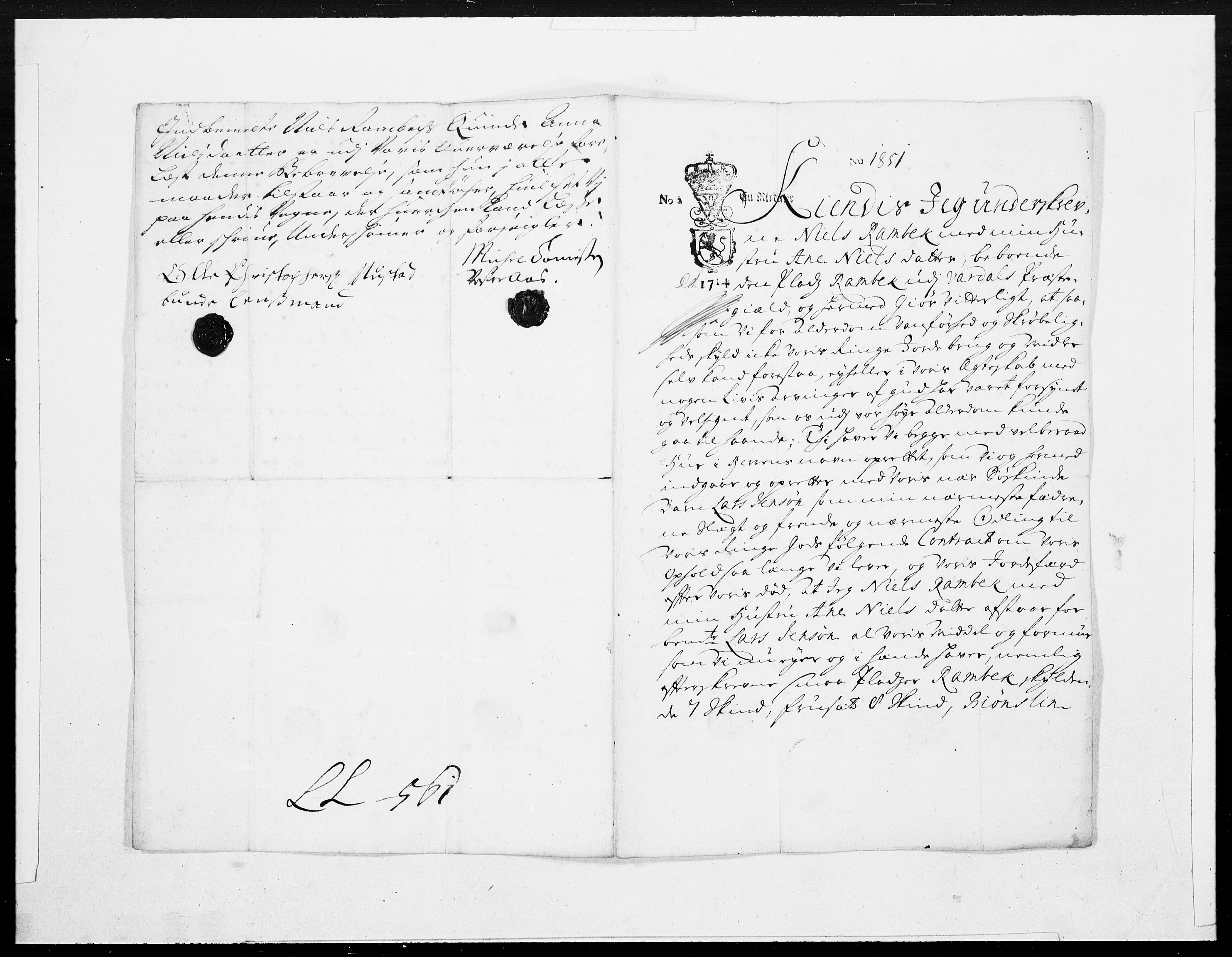 Danske Kanselli 1572-1799, AV/RA-EA-3023/F/Fc/Fcc/Fcca/L0076: Norske innlegg 1572-1799, 1715, p. 91