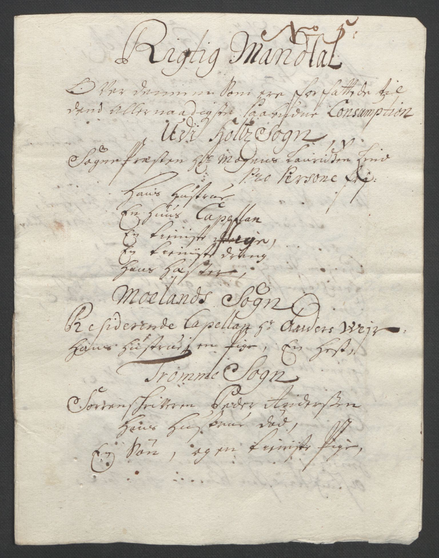 Rentekammeret inntil 1814, Reviderte regnskaper, Fogderegnskap, AV/RA-EA-4092/R39/L2312: Fogderegnskap Nedenes, 1693-1695, p. 281