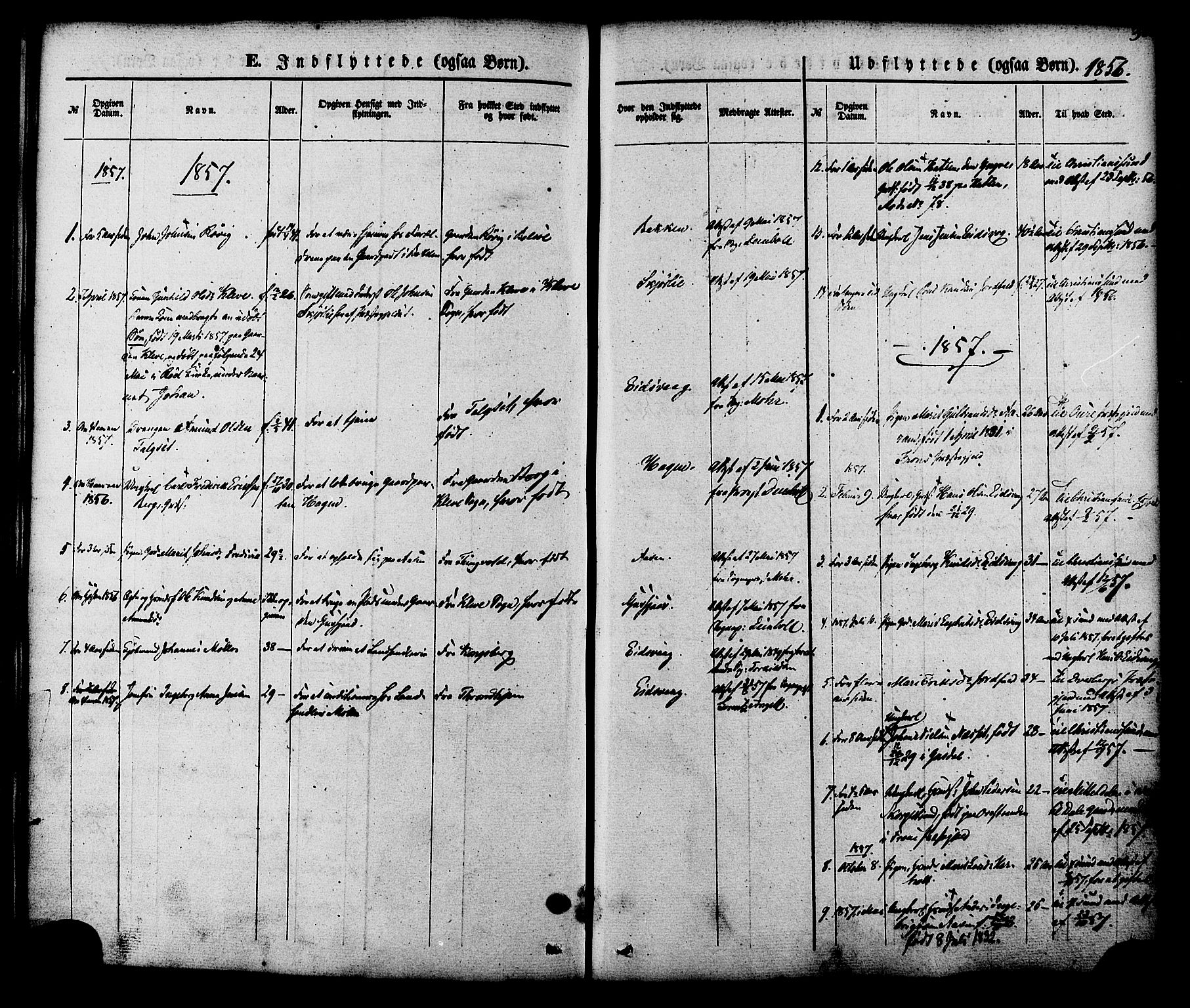 Ministerialprotokoller, klokkerbøker og fødselsregistre - Møre og Romsdal, SAT/A-1454/551/L0625: Parish register (official) no. 551A05, 1846-1879, p. 300
