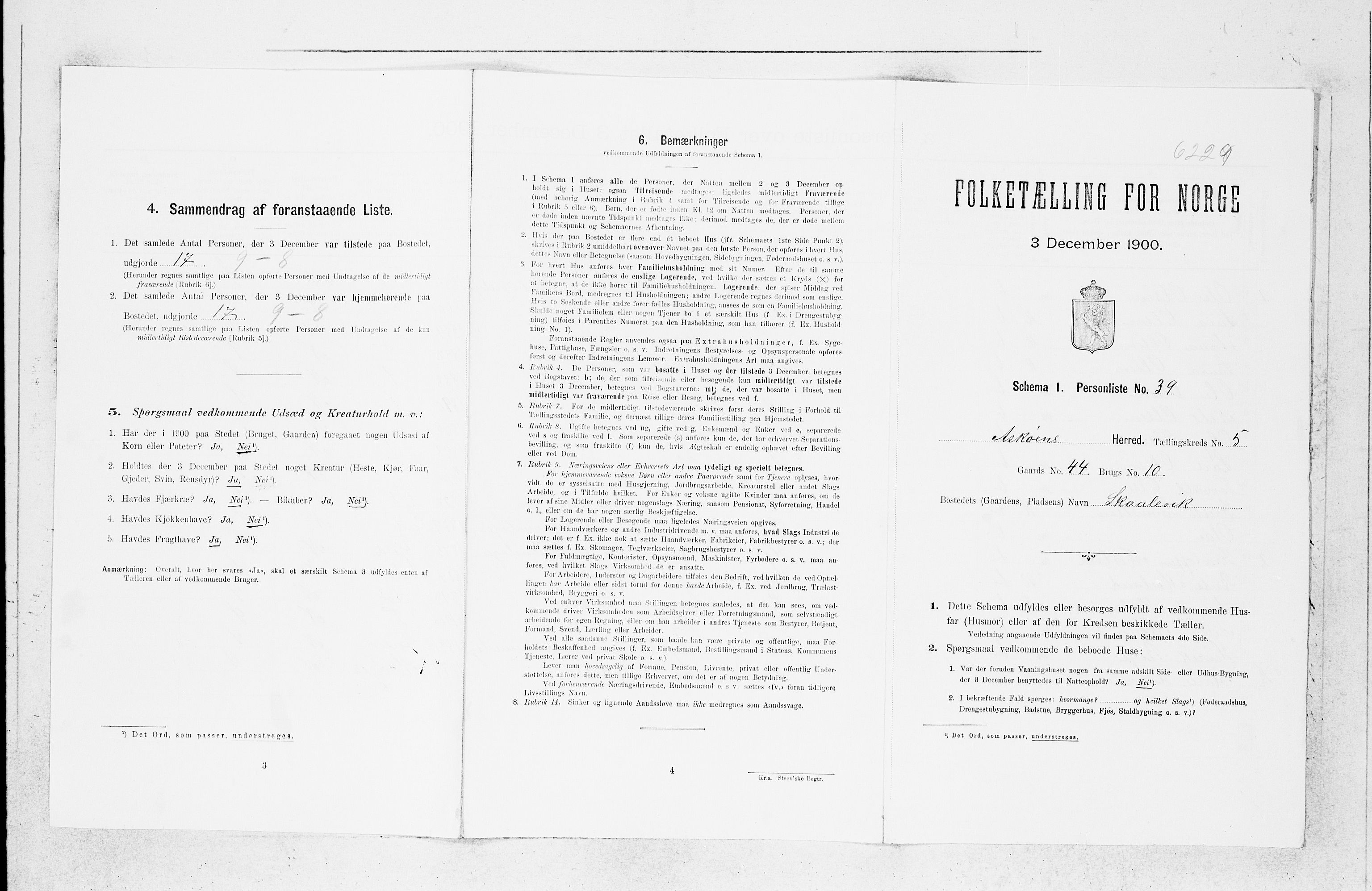 SAB, 1900 census for Askøy, 1900, p. 776