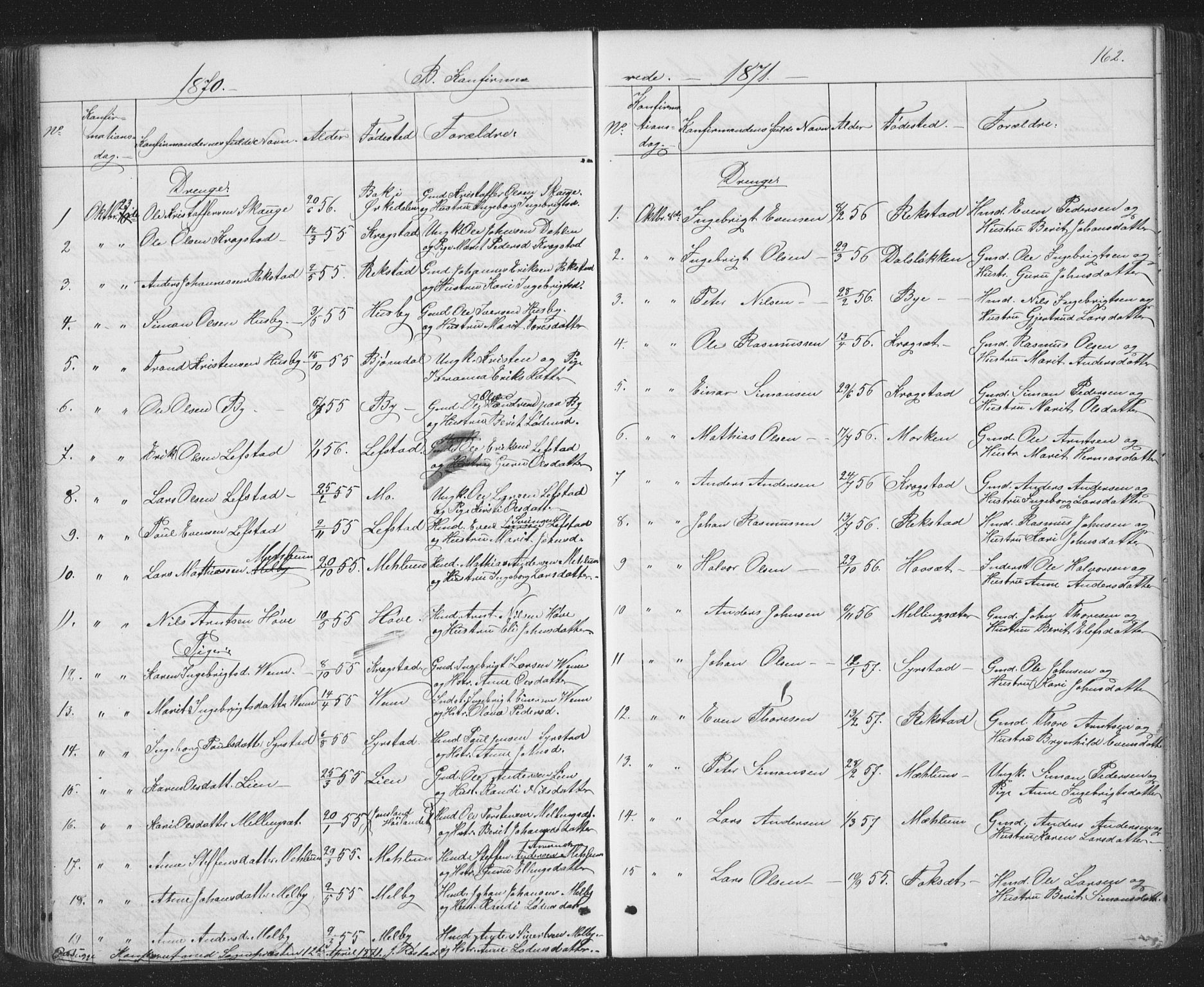 Ministerialprotokoller, klokkerbøker og fødselsregistre - Sør-Trøndelag, AV/SAT-A-1456/667/L0798: Parish register (copy) no. 667C03, 1867-1929, p. 162