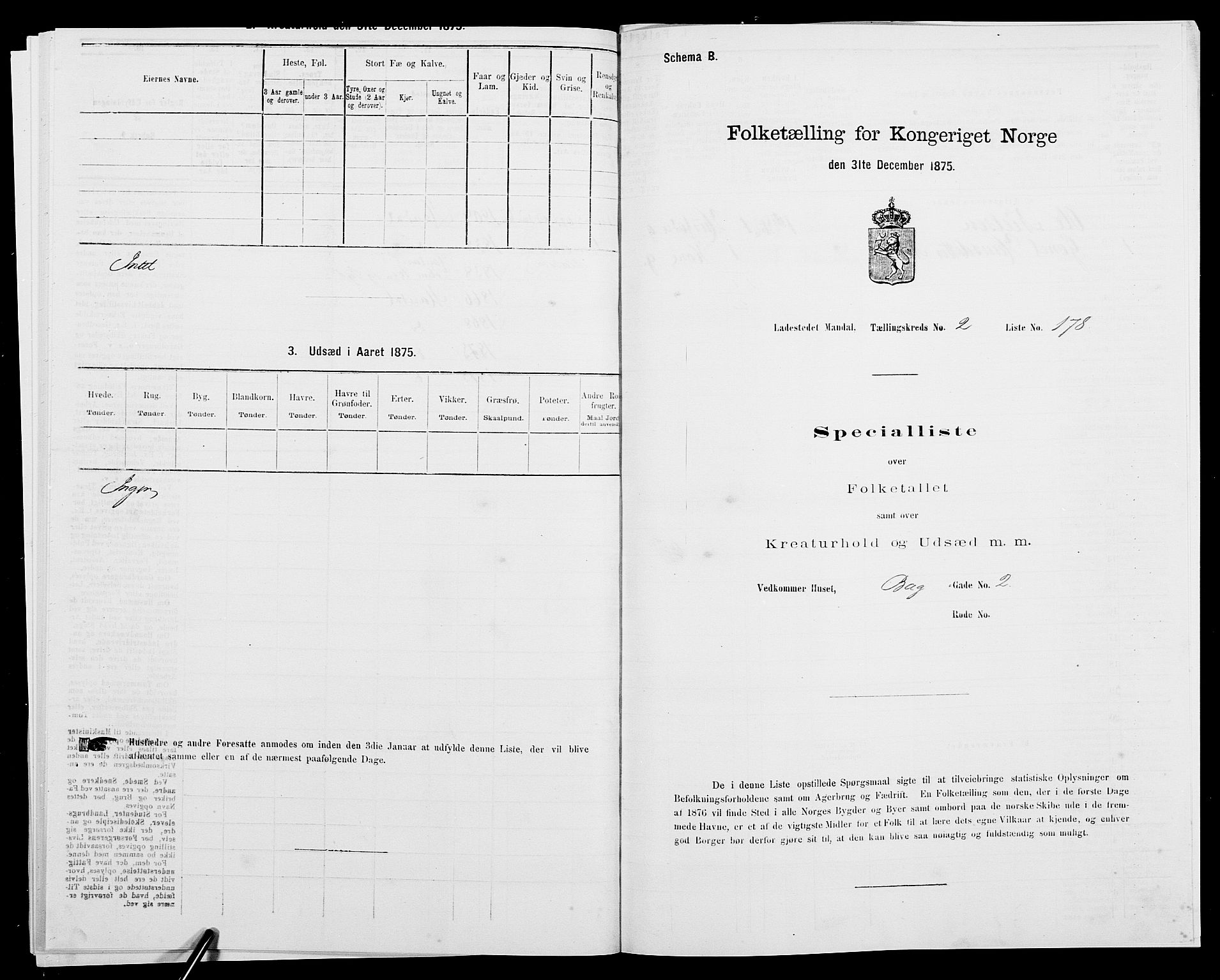 SAK, 1875 census for 1002B Mandal/Mandal, 1875, p. 384