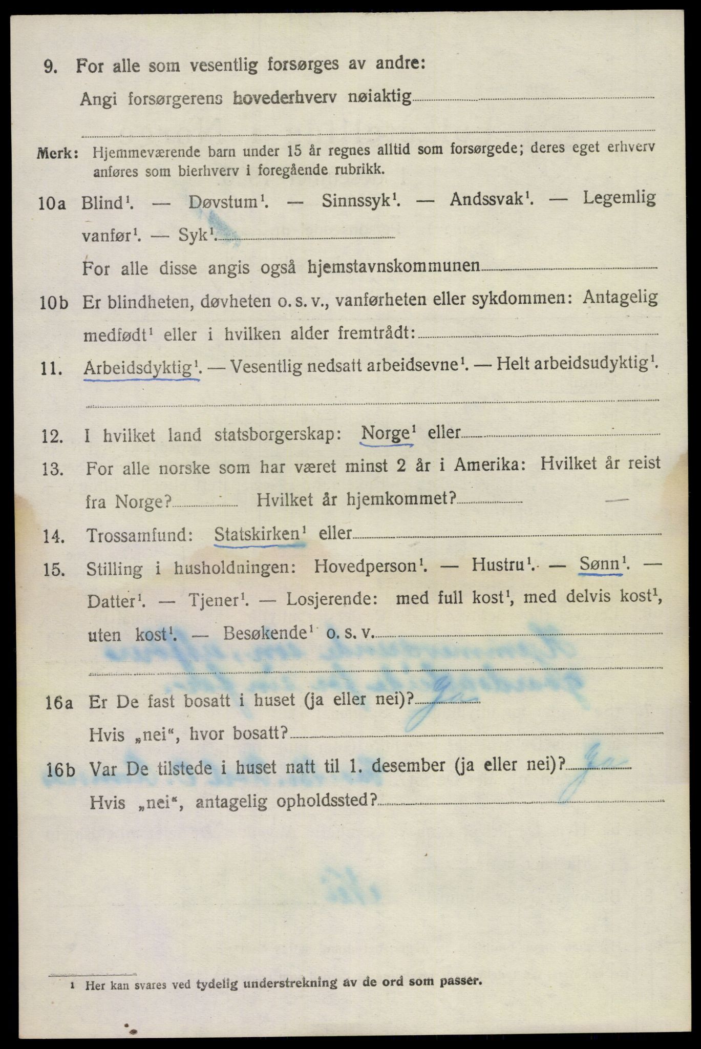 SAKO, 1920 census for Holla, 1920, p. 4750
