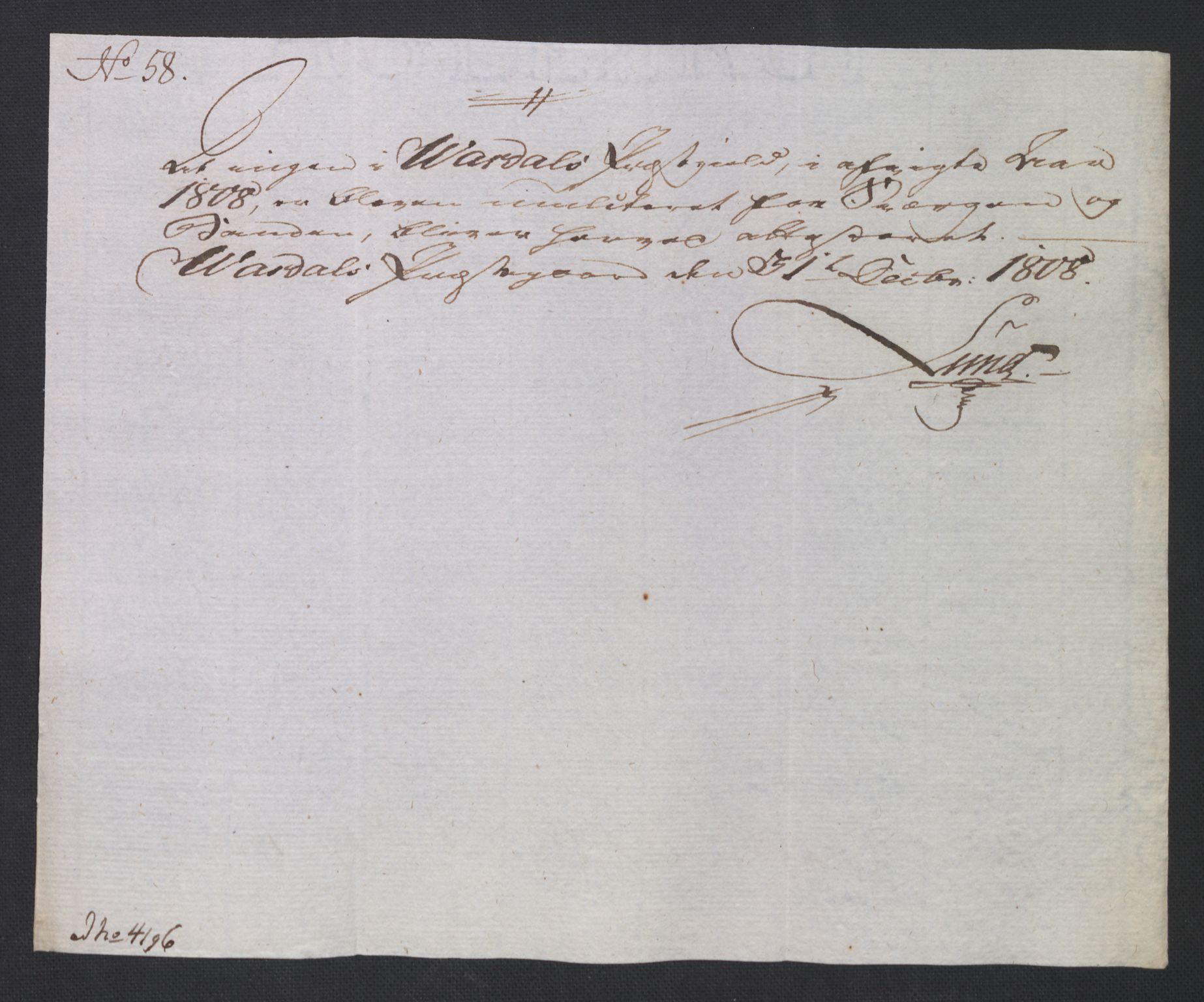 Rentekammeret inntil 1814, Reviderte regnskaper, Fogderegnskap, AV/RA-EA-4092/R19/L1396: Fogderegnskap Toten, Hadeland og Vardal, 1808, p. 253