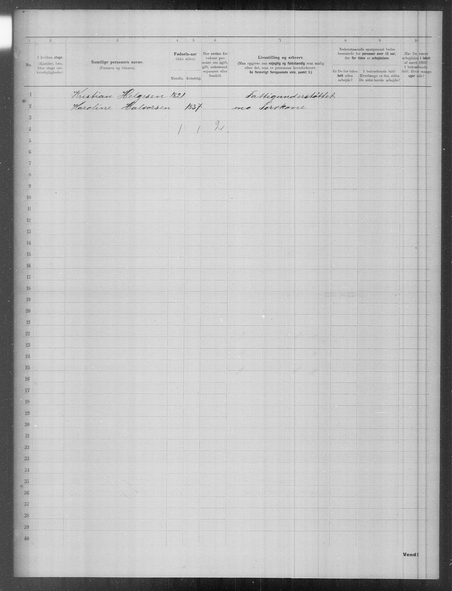 OBA, Municipal Census 1903 for Kristiania, 1903, p. 9217