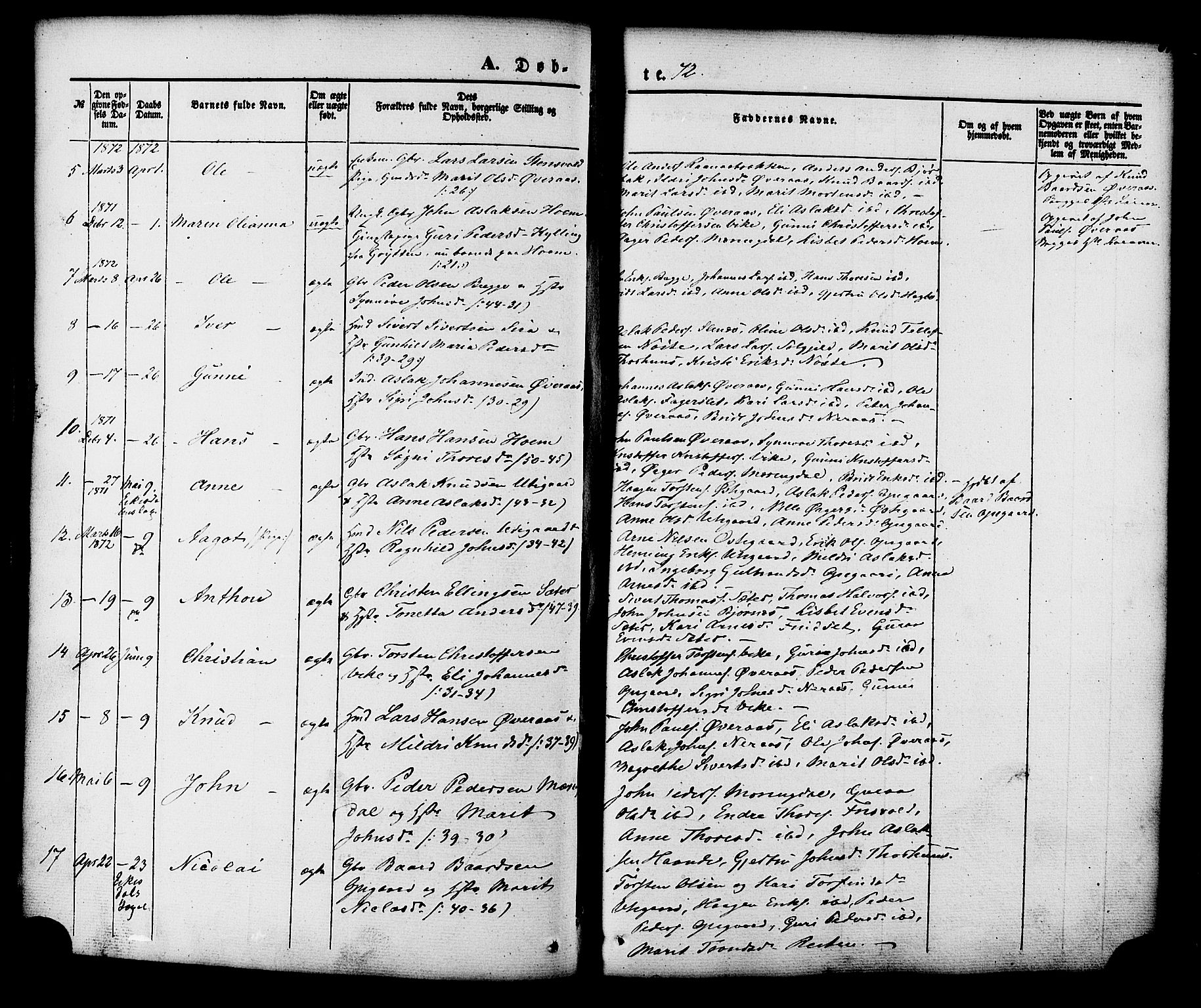 Ministerialprotokoller, klokkerbøker og fødselsregistre - Møre og Romsdal, AV/SAT-A-1454/552/L0637: Parish register (official) no. 552A01, 1845-1879, p. 67