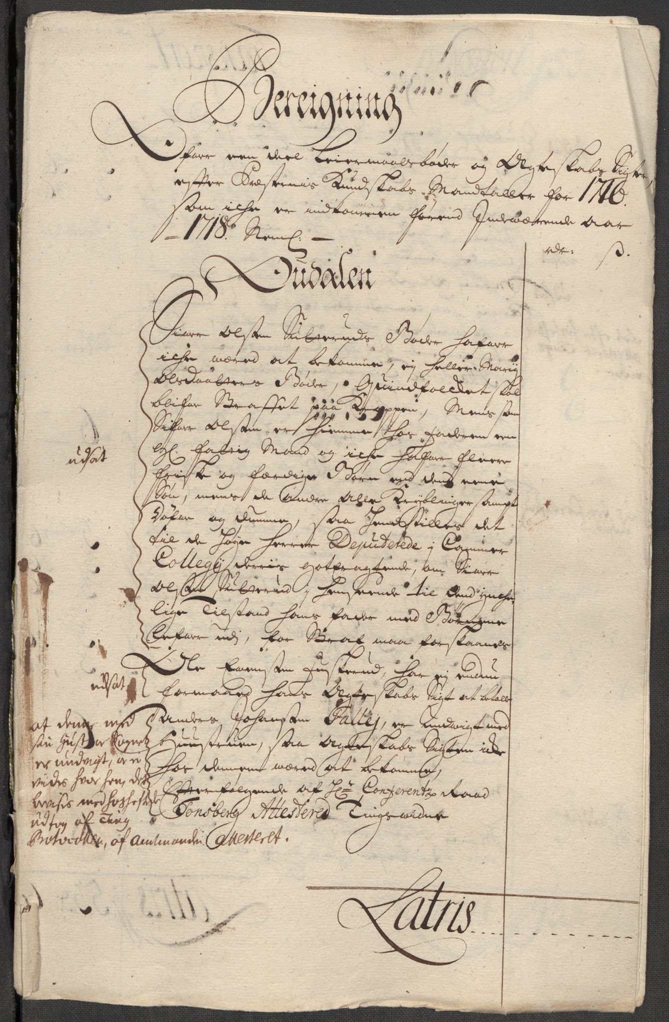 Rentekammeret inntil 1814, Reviderte regnskaper, Fogderegnskap, RA/EA-4092/R13/L0857: Fogderegnskap Solør, Odal og Østerdal, 1718, p. 221