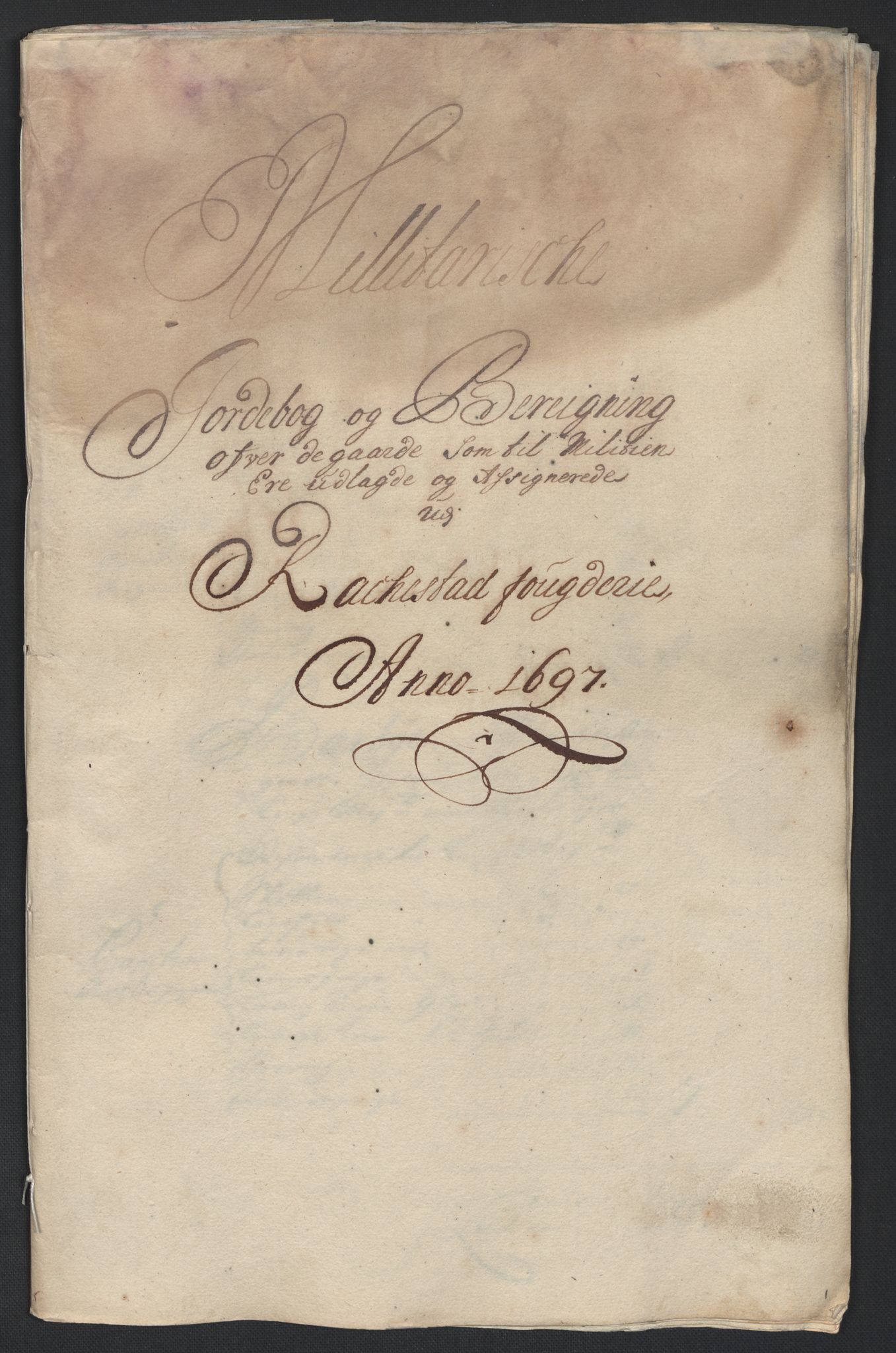 Rentekammeret inntil 1814, Reviderte regnskaper, Fogderegnskap, RA/EA-4092/R07/L0287: Fogderegnskap Rakkestad, Heggen og Frøland, 1697, p. 248