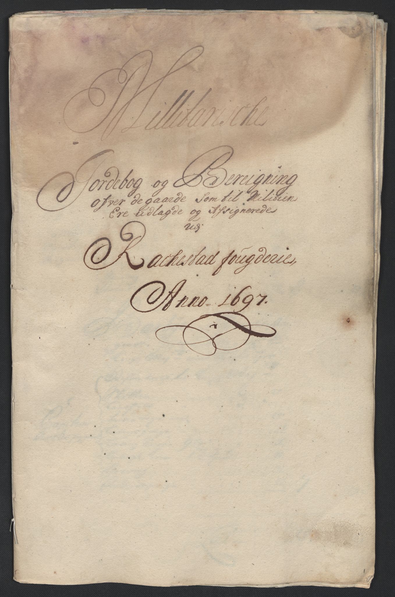 Rentekammeret inntil 1814, Reviderte regnskaper, Fogderegnskap, AV/RA-EA-4092/R07/L0287: Fogderegnskap Rakkestad, Heggen og Frøland, 1697, p. 248