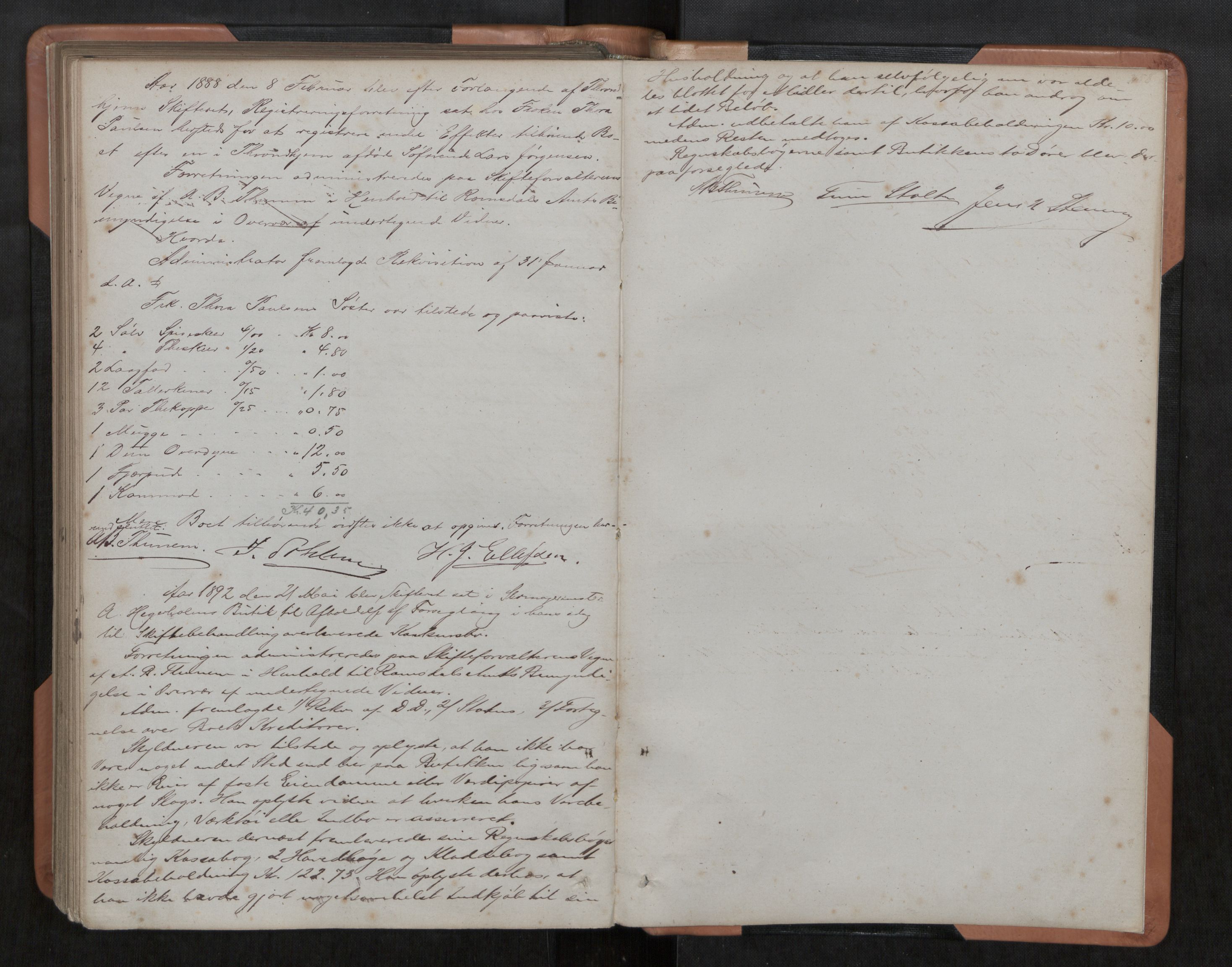 Ålesund byfogd, AV/SAT-A-4384/0001/03/03C/L0002: Registreringsprotokoll, 1867-1892, p. 257b-258a
