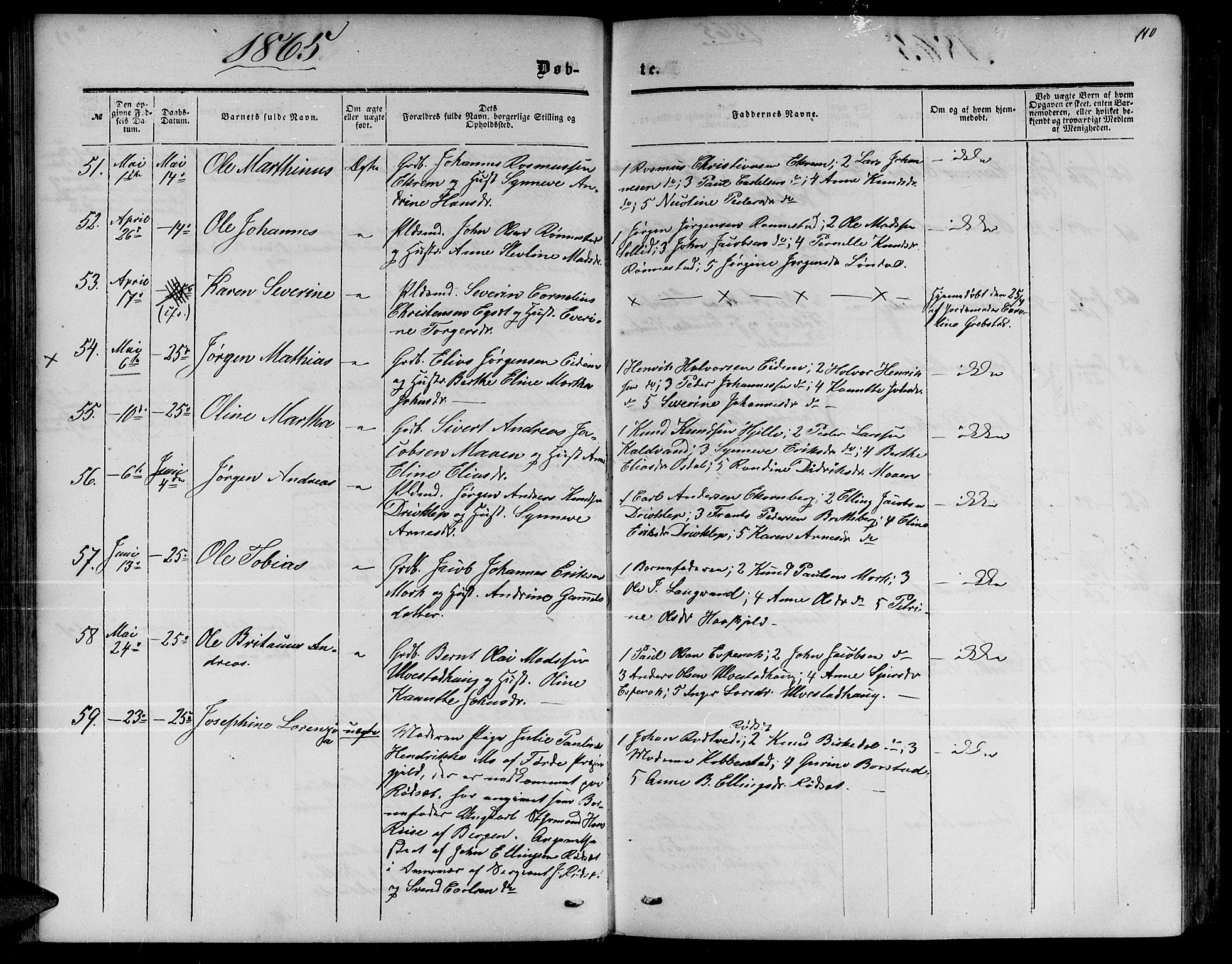 Ministerialprotokoller, klokkerbøker og fødselsregistre - Møre og Romsdal, AV/SAT-A-1454/511/L0157: Parish register (copy) no. 511C03, 1864-1884, p. 110