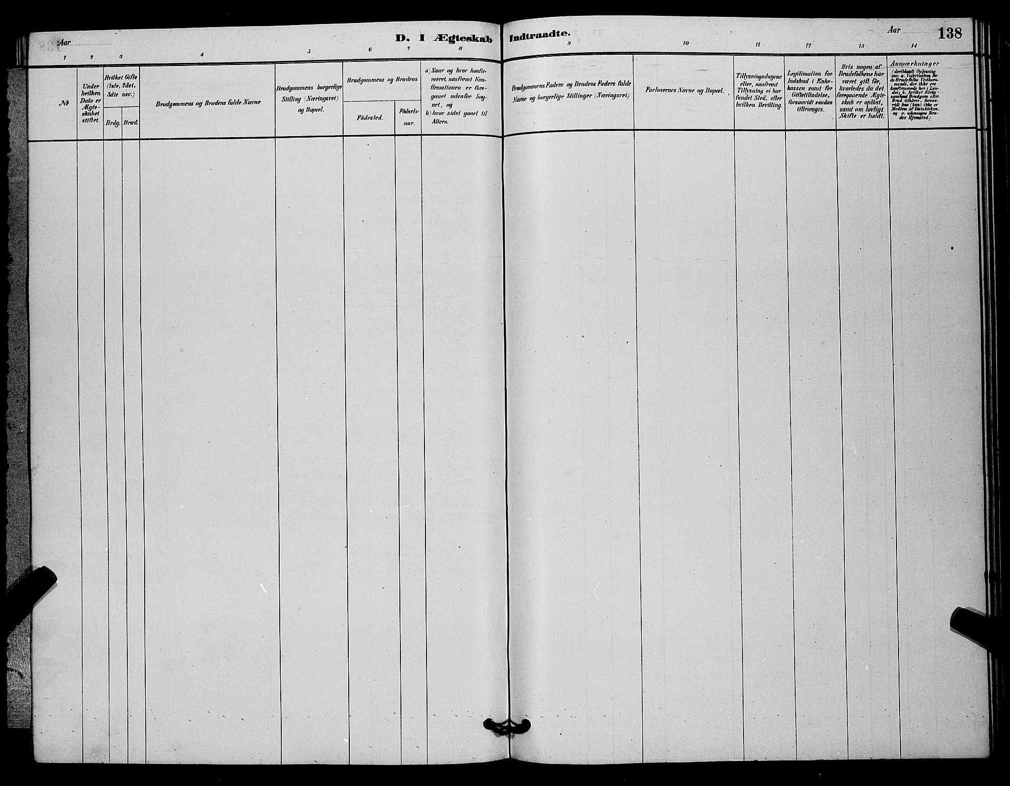 Lye sokneprestkontor, AV/SAST-A-101794/001/30BB/L0006: Parish register (copy) no. B 6, 1879-1888, p. 138