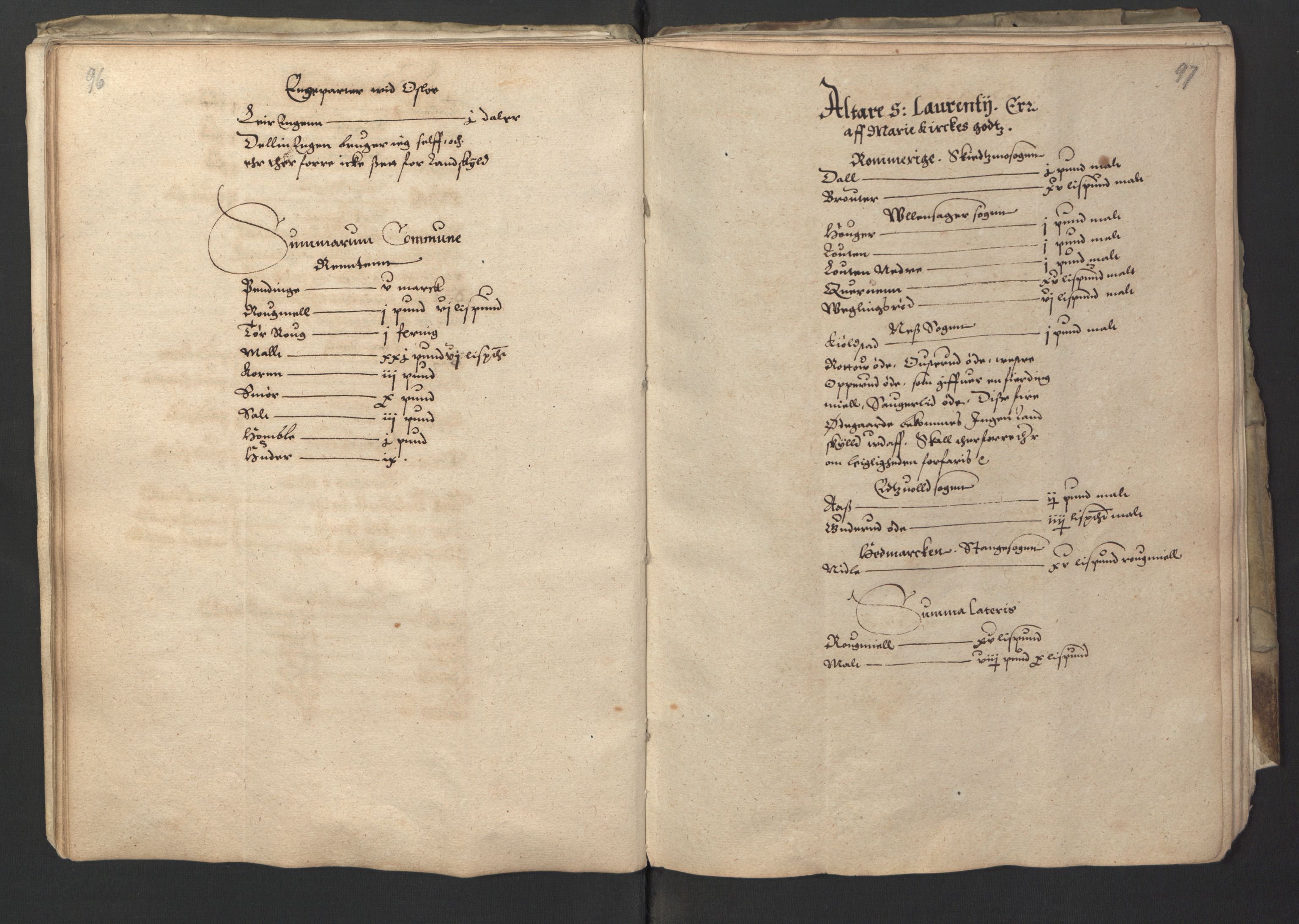 Stattholderembetet 1572-1771, AV/RA-EA-2870/Ek/L0001/0001: Jordebøker før 1624 og til utligning av garnisonsskatt 1624-1626: / Jordebok for Oslo kapitel, 1595, p. 55