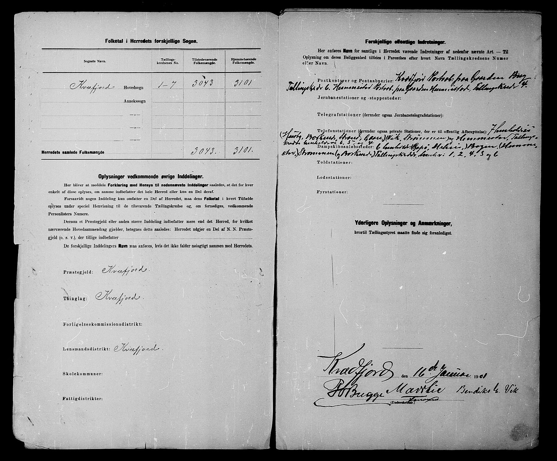 SATØ, 1900 census for Kvæfjord, 1900, p. 3