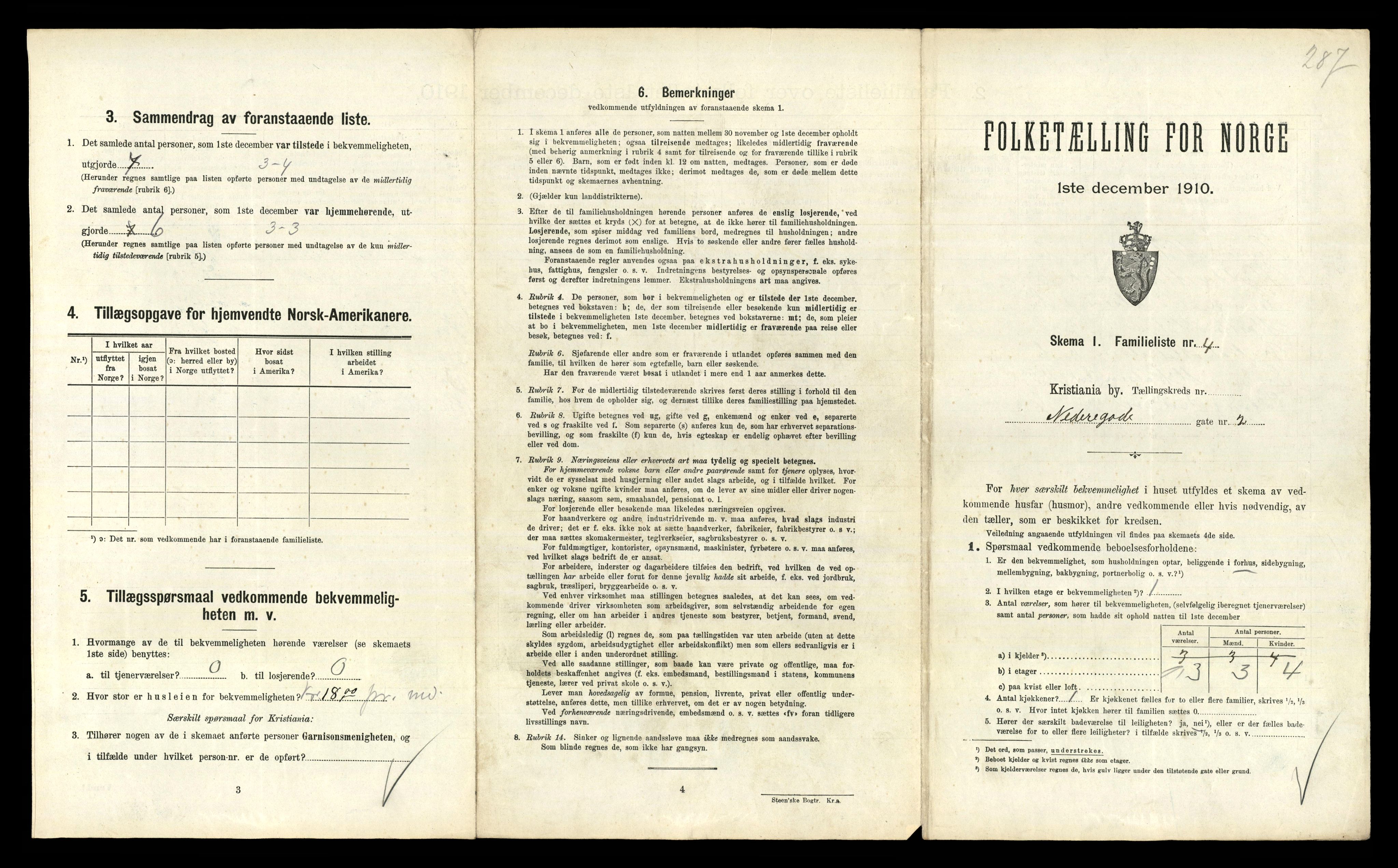 RA, 1910 census for Kristiania, 1910, p. 67867