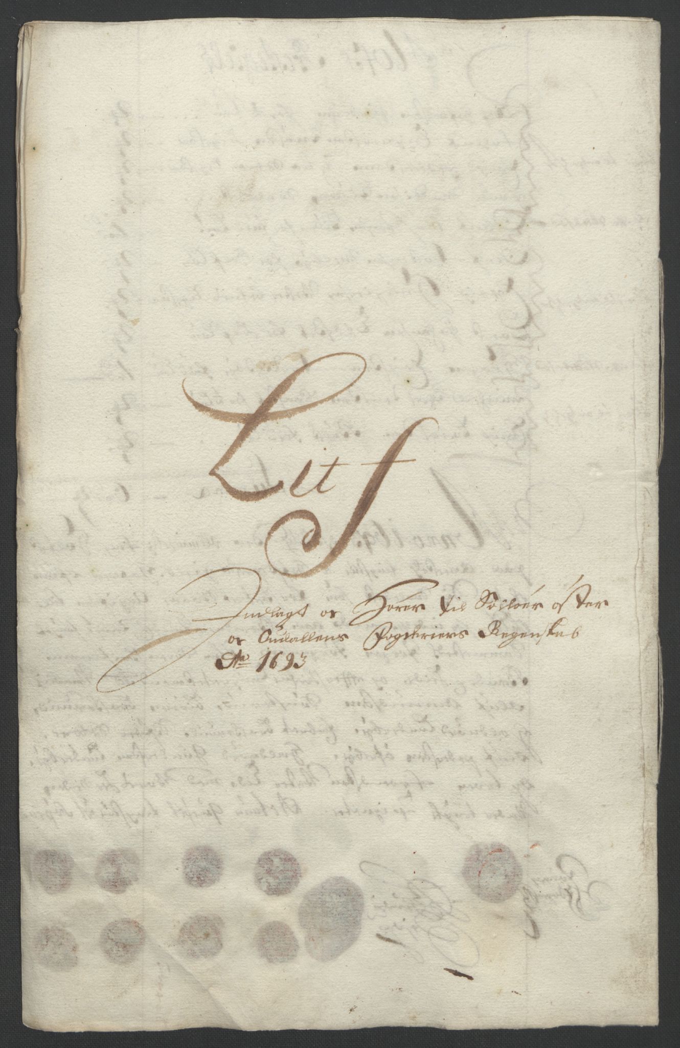 Rentekammeret inntil 1814, Reviderte regnskaper, Fogderegnskap, RA/EA-4092/R13/L0831: Fogderegnskap Solør, Odal og Østerdal, 1693, p. 244
