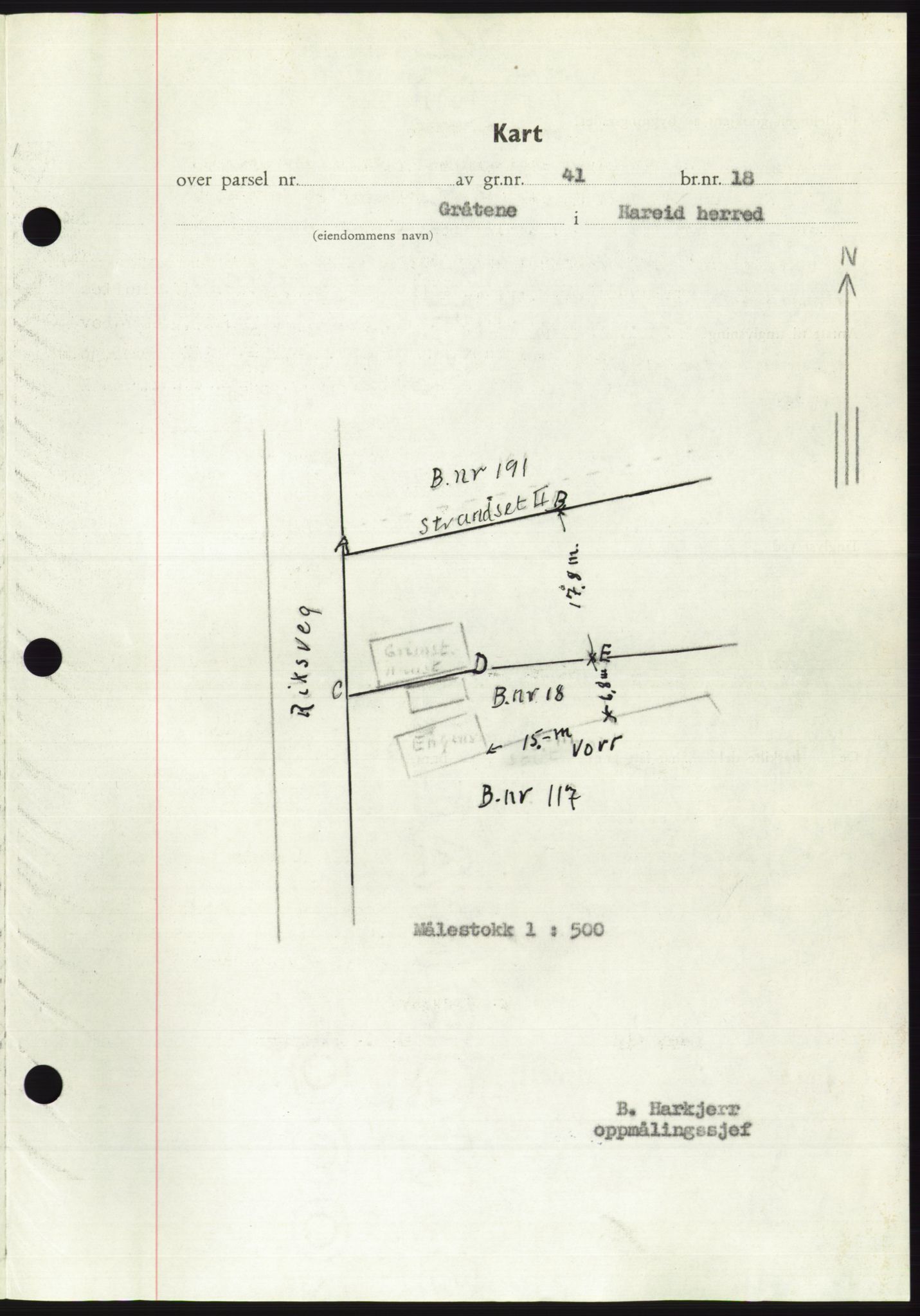 Søre Sunnmøre sorenskriveri, AV/SAT-A-4122/1/2/2C/L0101: Mortgage book no. 27A, 1955-1955, Diary no: : 1177/1955