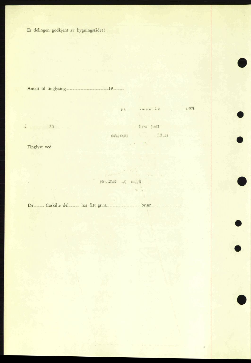 Nordre Sunnmøre sorenskriveri, AV/SAT-A-0006/1/2/2C/2Ca: Mortgage book no. A15, 1942-1943, Diary no: : 513/1943