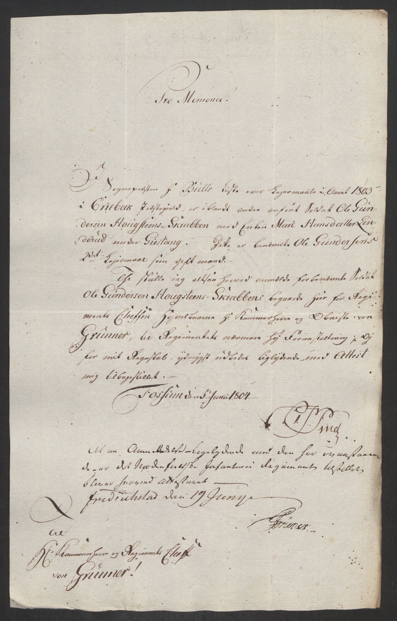 Rentekammeret inntil 1814, Reviderte regnskaper, Fogderegnskap, AV/RA-EA-4092/R11/L0679: Fogderegnskap Nedre Romerike, 1803, p. 215