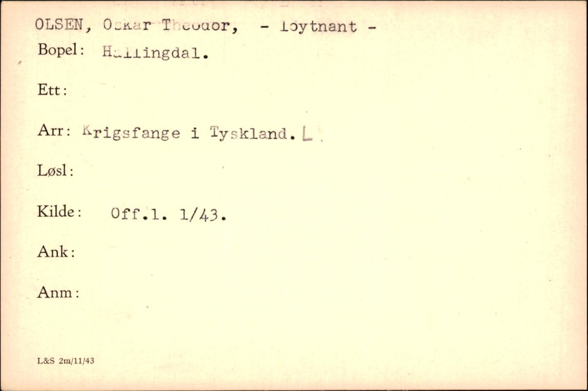 Forsvaret, Forsvarets krigshistoriske avdeling, AV/RA-RAFA-2017/Y/Yf/L0200: II-C-11-2102  -  Norske krigsfanger i Tyskland, 1940-1945, p. 811